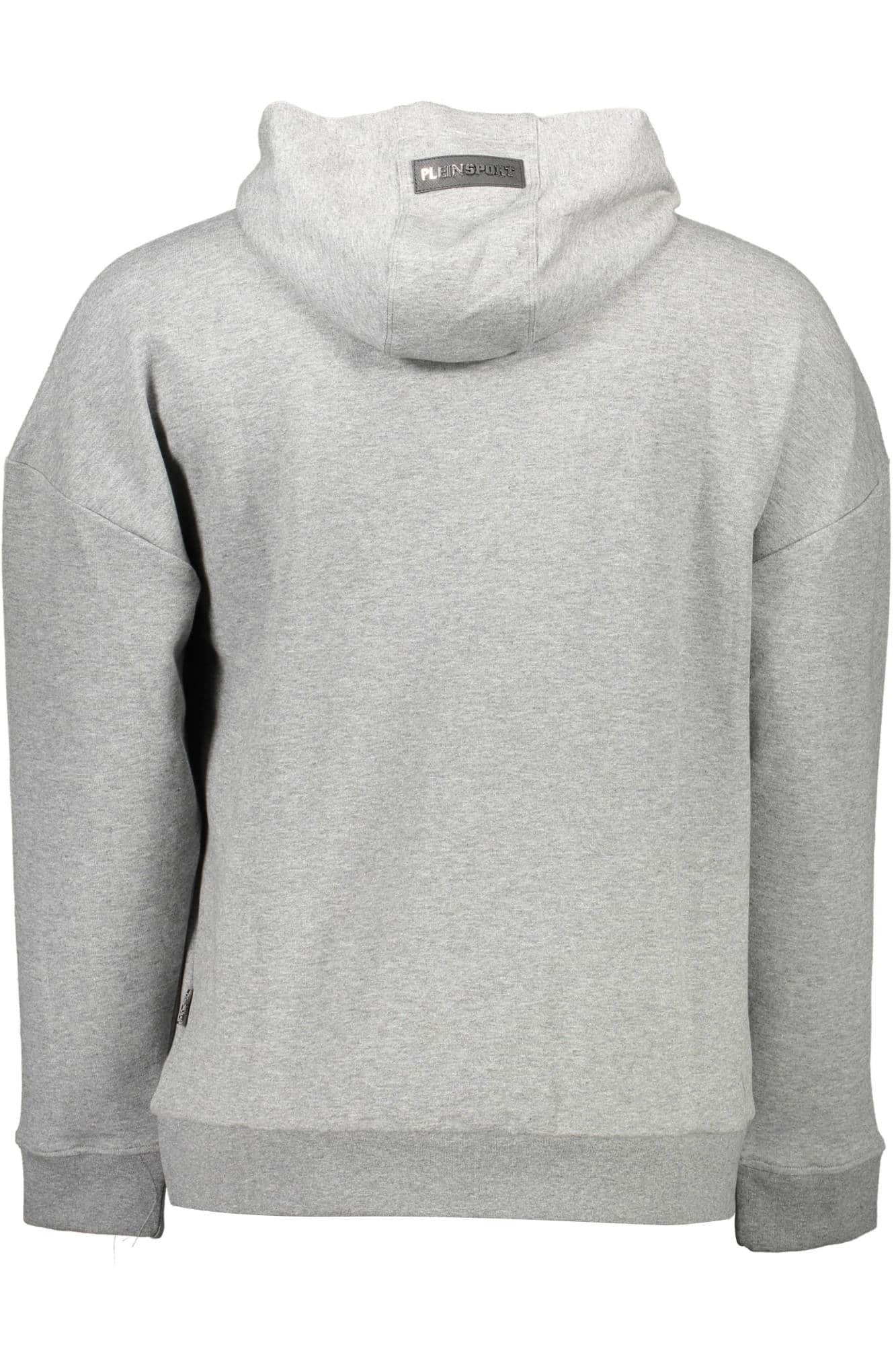 Plein Sport sudadera sin cremallera hombre gris