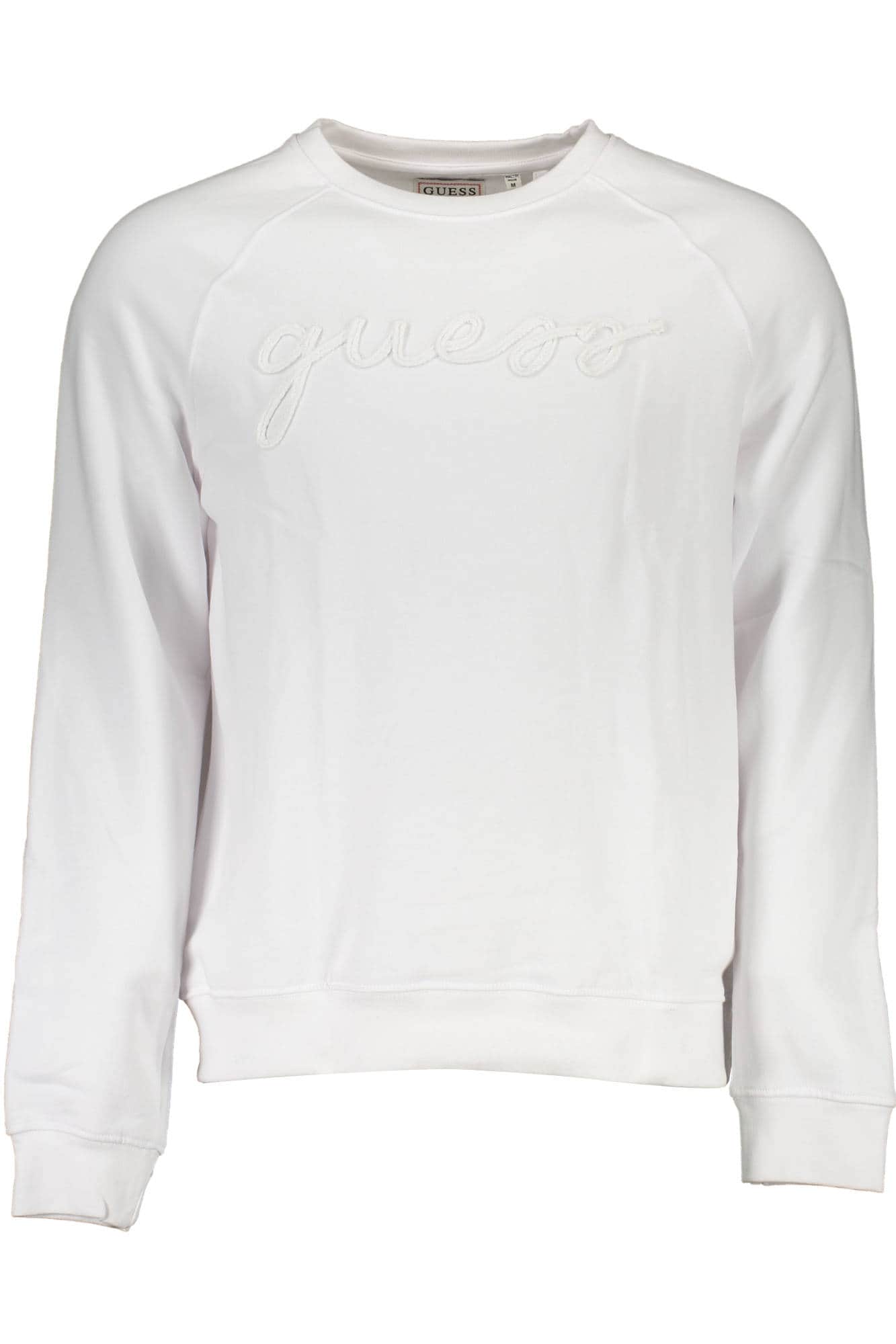 GUESS VAQUEROS SUDADERA SIN CREMALLERA HOMBRE BLANCO