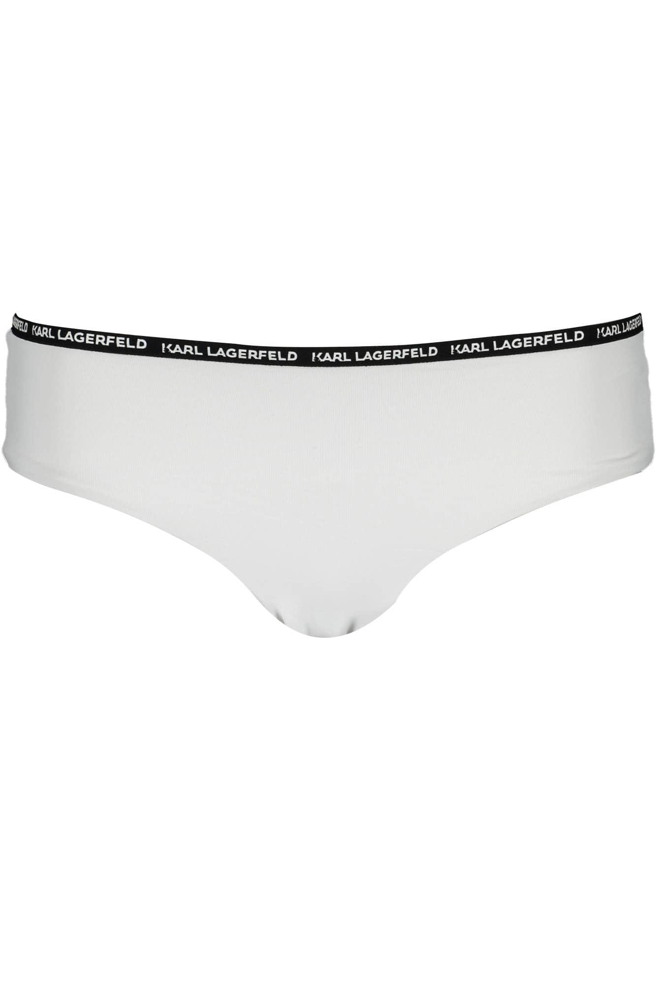 Karl Lagerfeld braguita de bikini blanco mujer