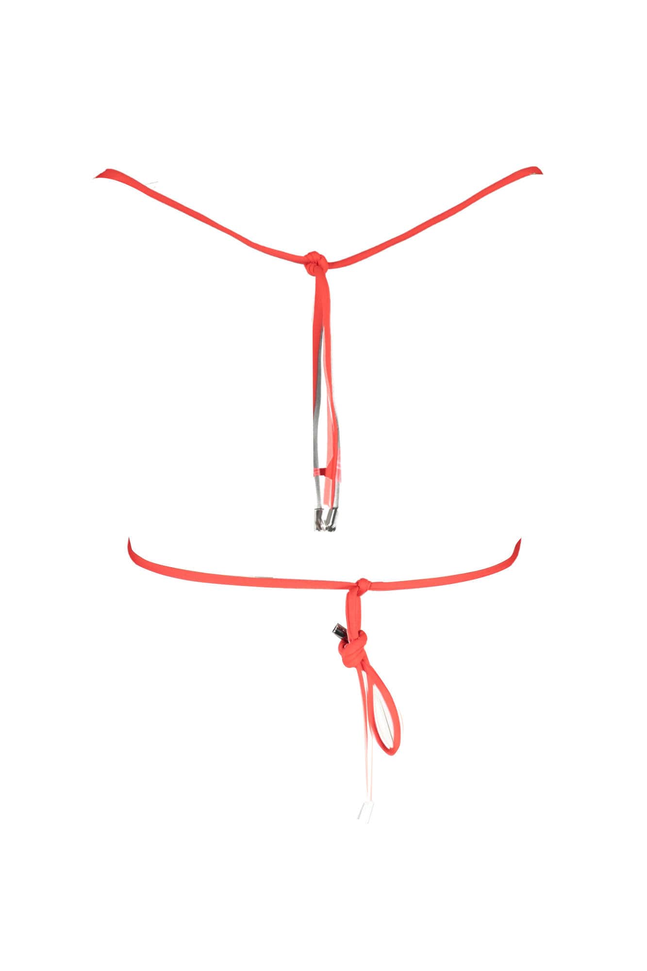 Karl Lagerfeld top de bikini rojo mujer