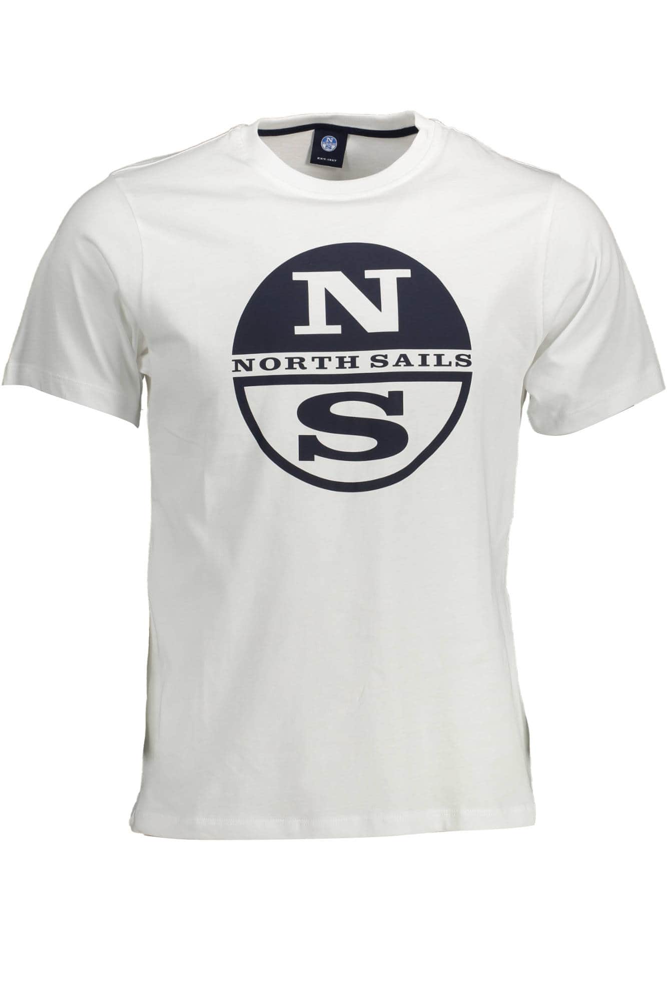 North Sails blanco hombre manga corta t-camisa