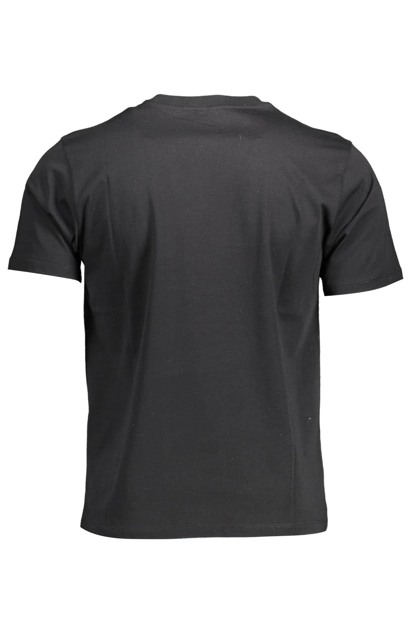 North Sails negro hombre manga corta t-camisa