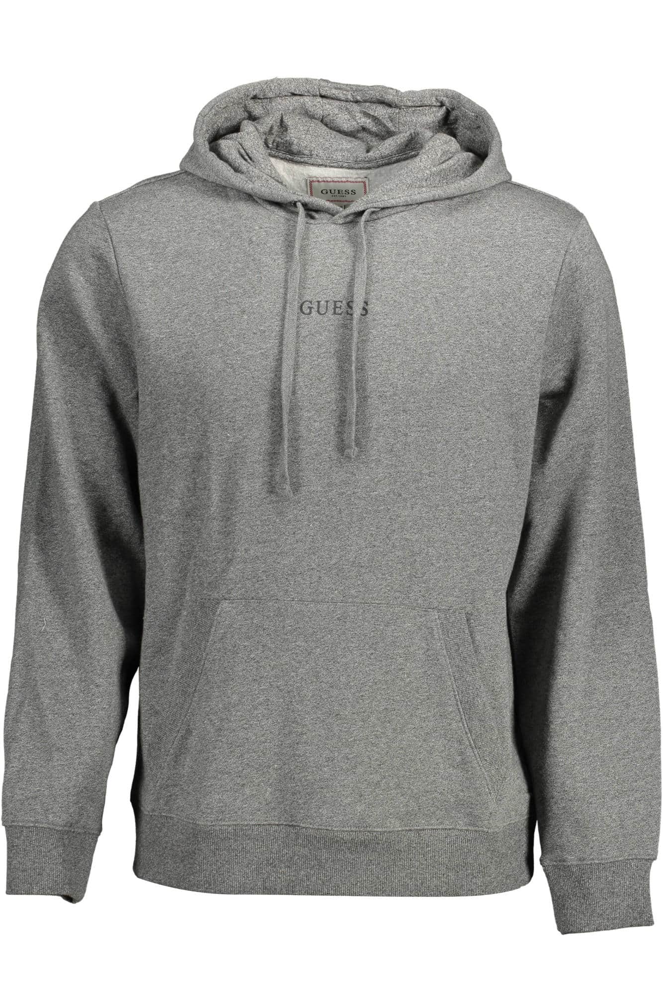 GUESS VAQUEROS SUDADERA SIN CREMALLERA HOMBRE GRIS