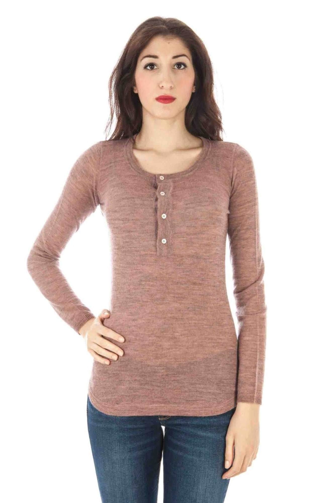 Fred Perry mujer rosa jersey