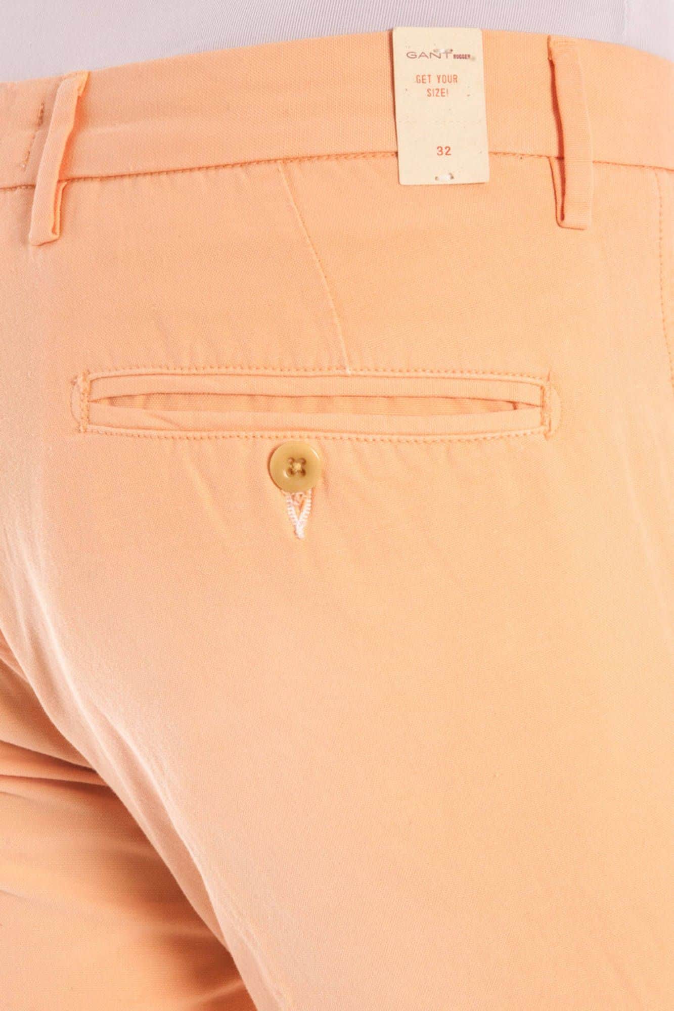 Gant naranja hombre bermudas pantalón