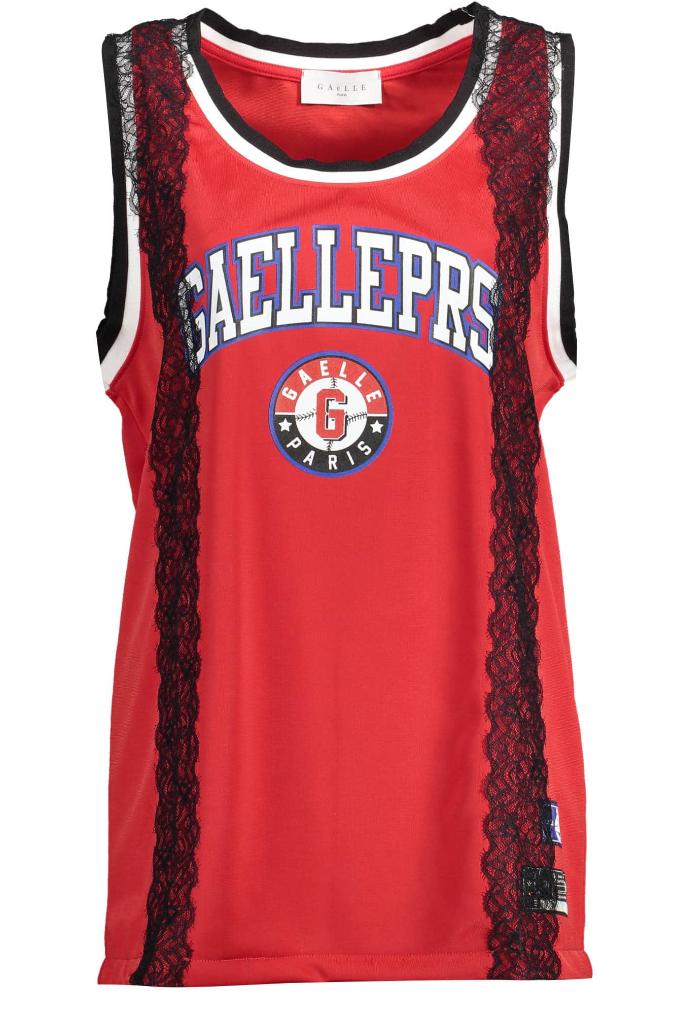 Gaelle Paris camiseta de tirantes mujer rojo
