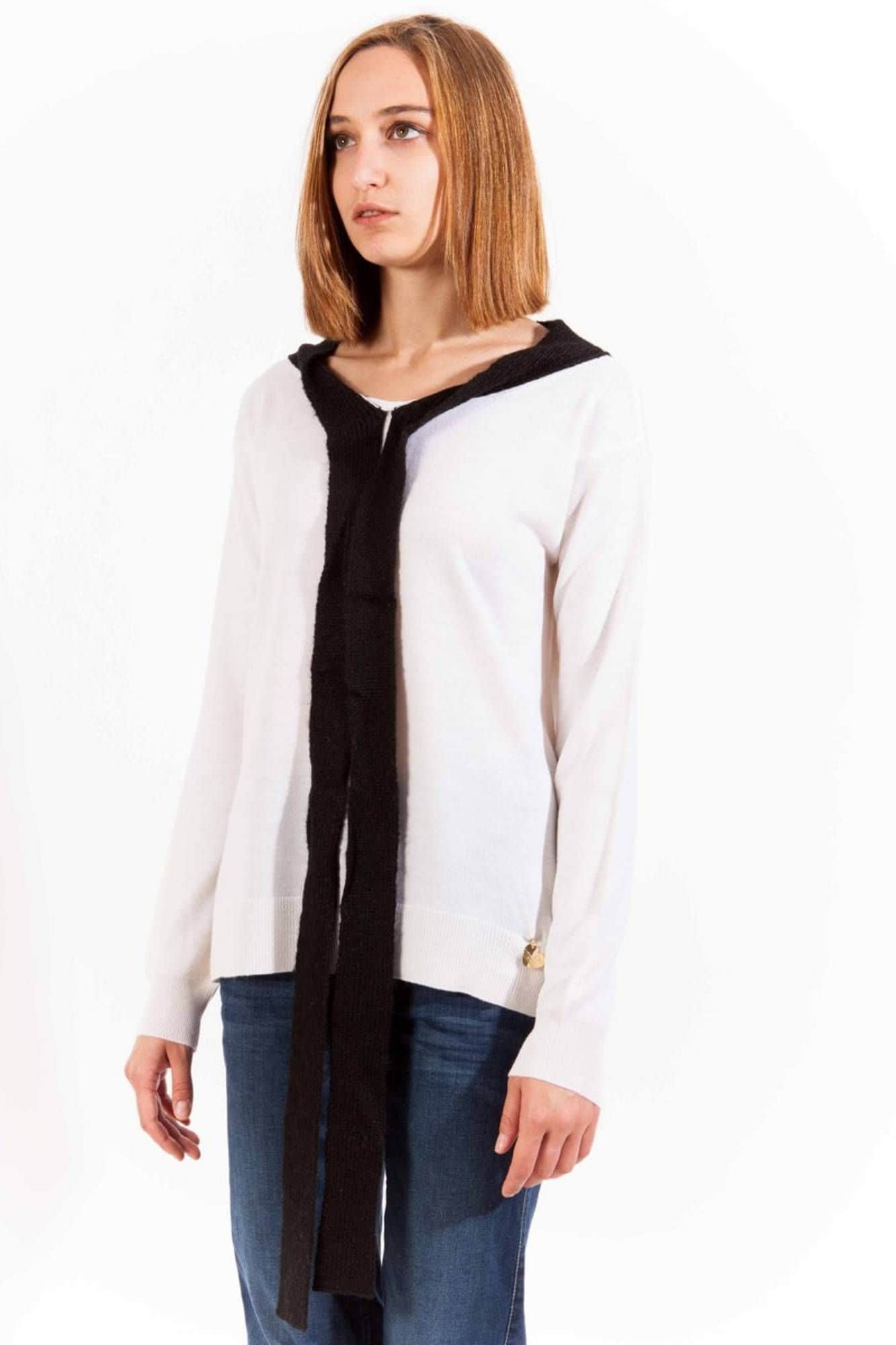 Love Moschino blanco mujer jersey