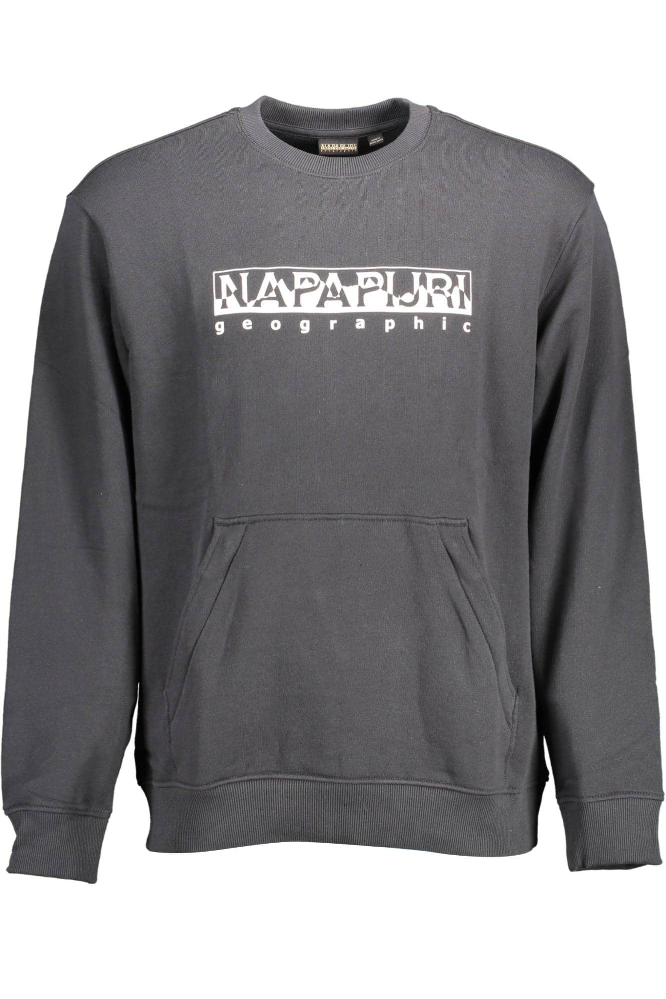 Napapijri sudadera sin cremallera hombre negro