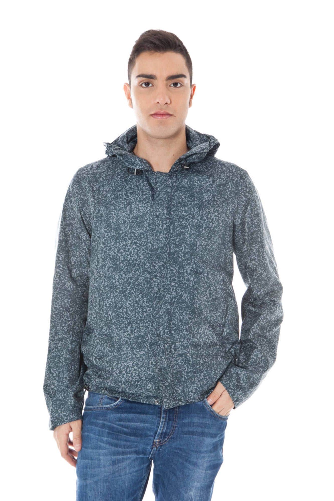 Calvin Klein gris hombre sport chaqueta
