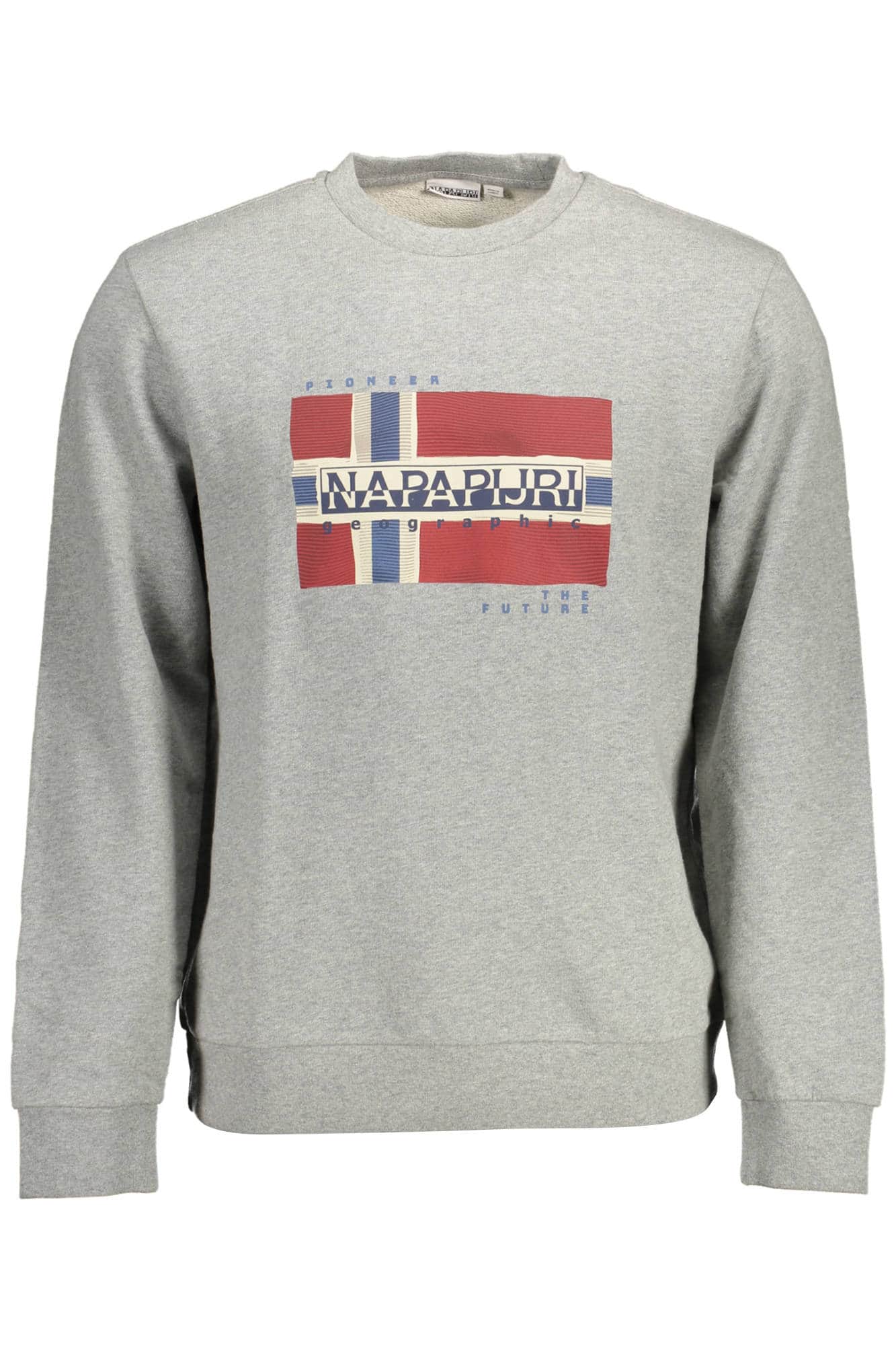 Napapijri sudadera sin cremallera hombre gris