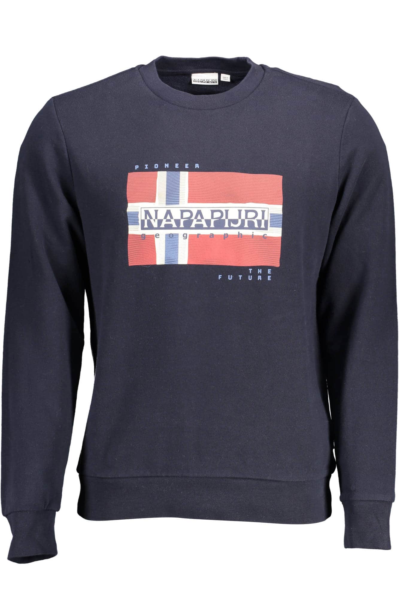 Napapijri sudadera sin cremallera hombre gris