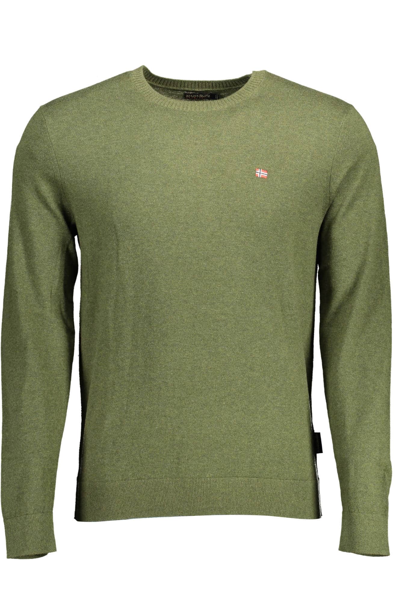Napapijri hombre verde jersey