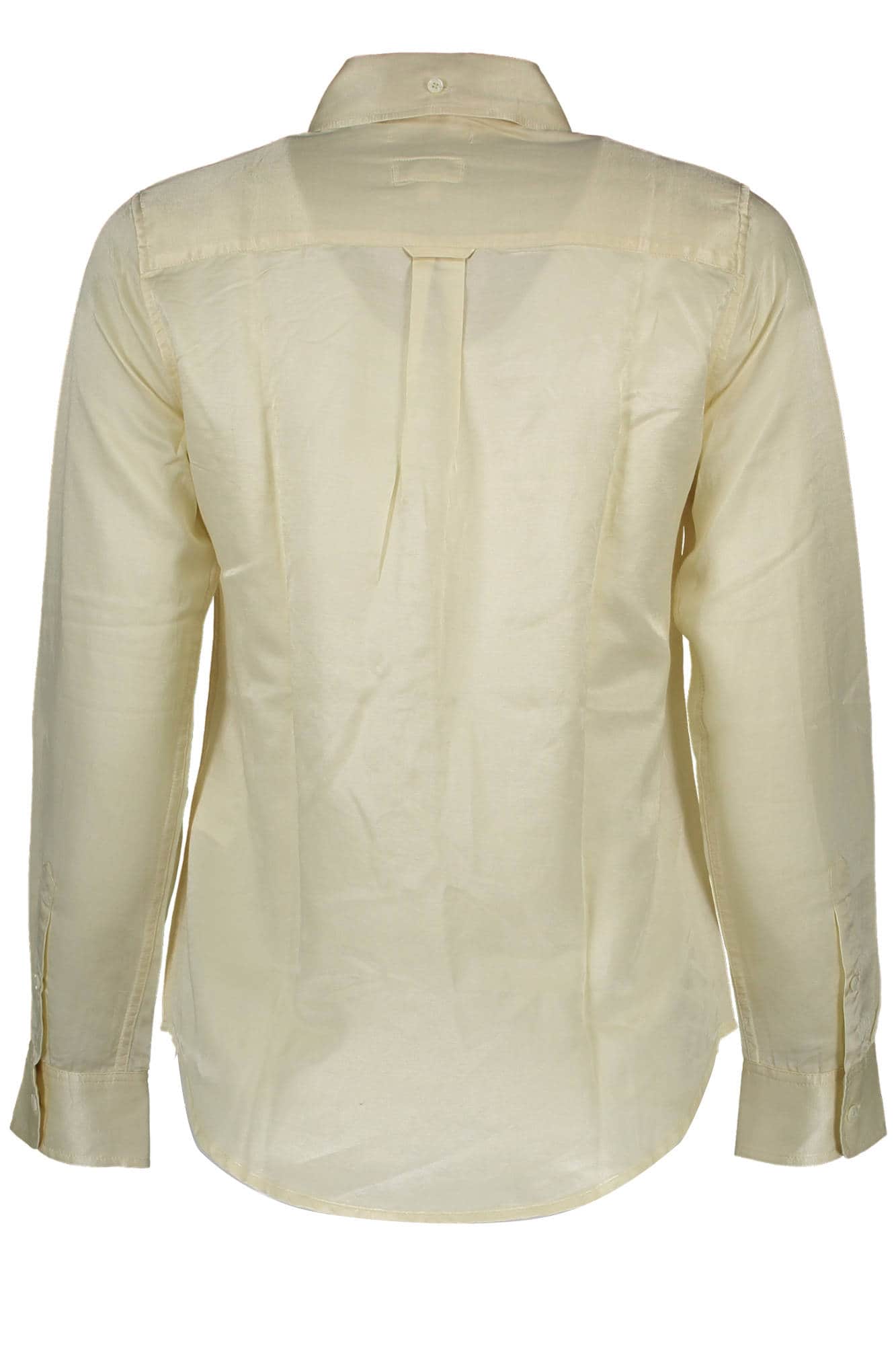 Gant mujer manga larga beige camisa