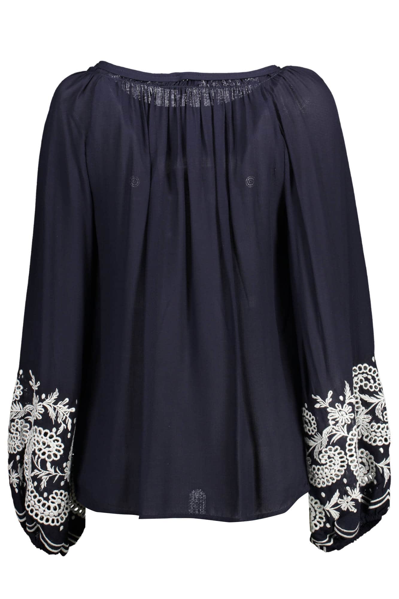 Kocca manga larga camisa azul mujer
