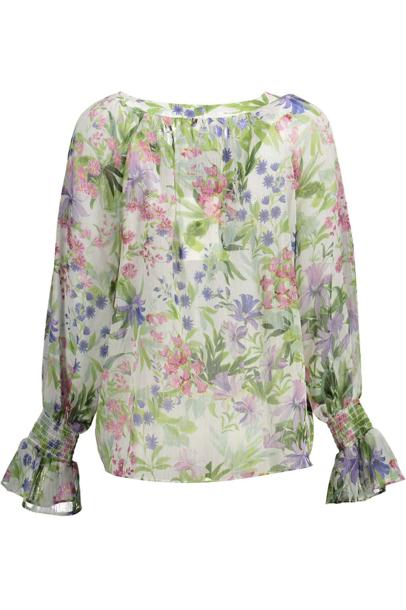 Kocca manga larga camisa verde mujer