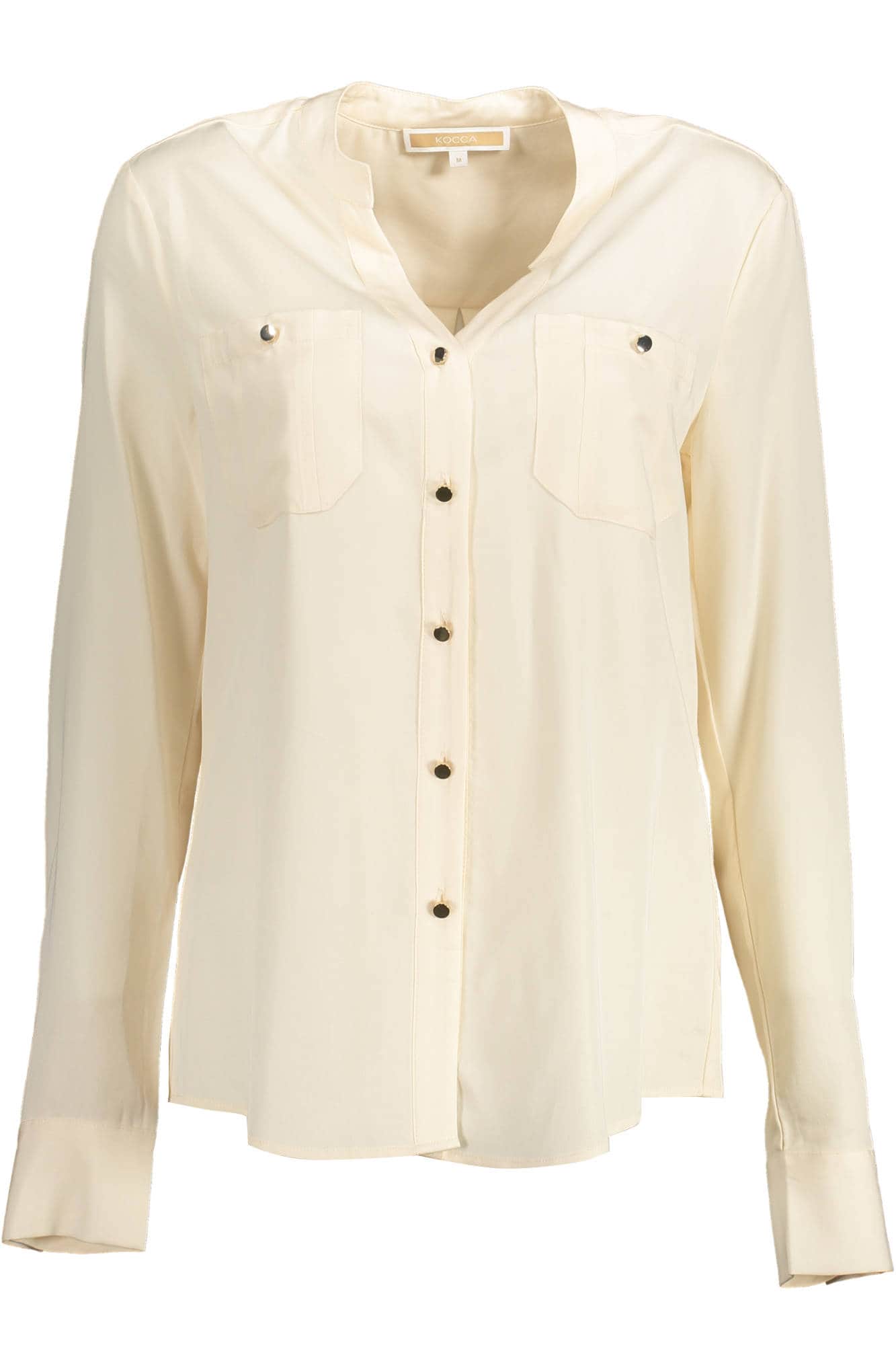 Kocca manga larga camisa blanco mujer
