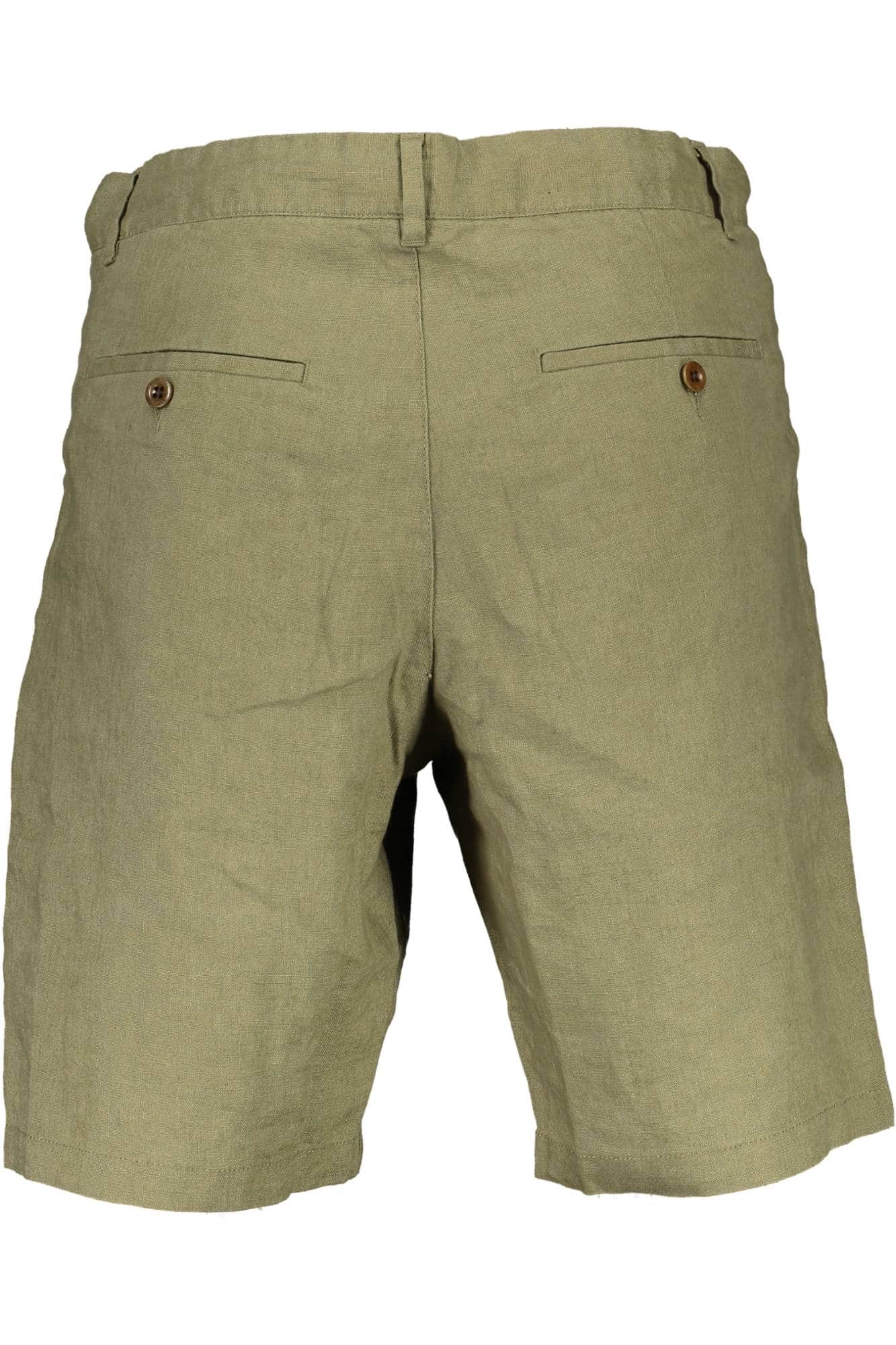 Gant verde hombre bermudas pantalón