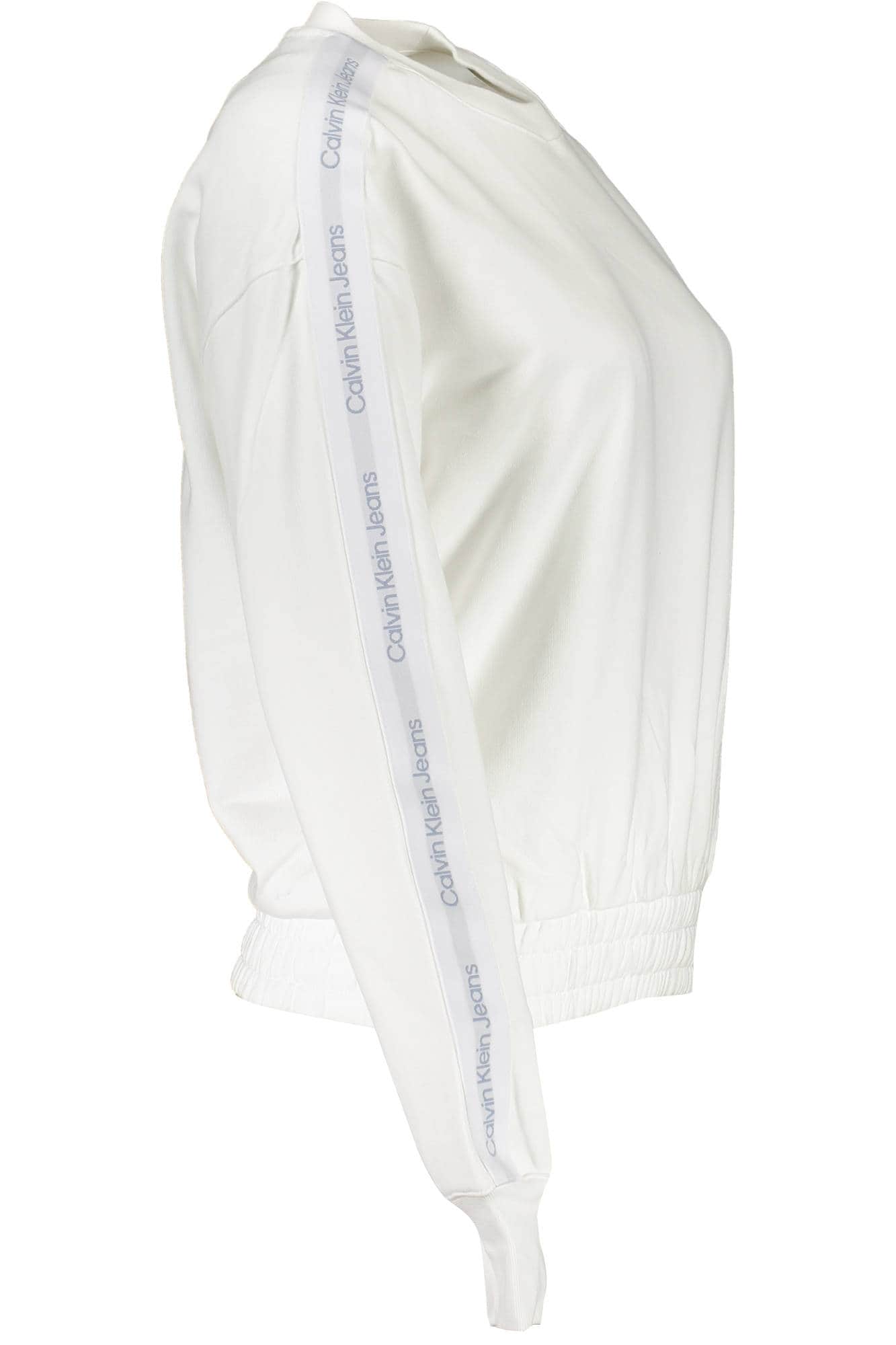 Calvin Klein sudadera sin cremallera mujer blanco