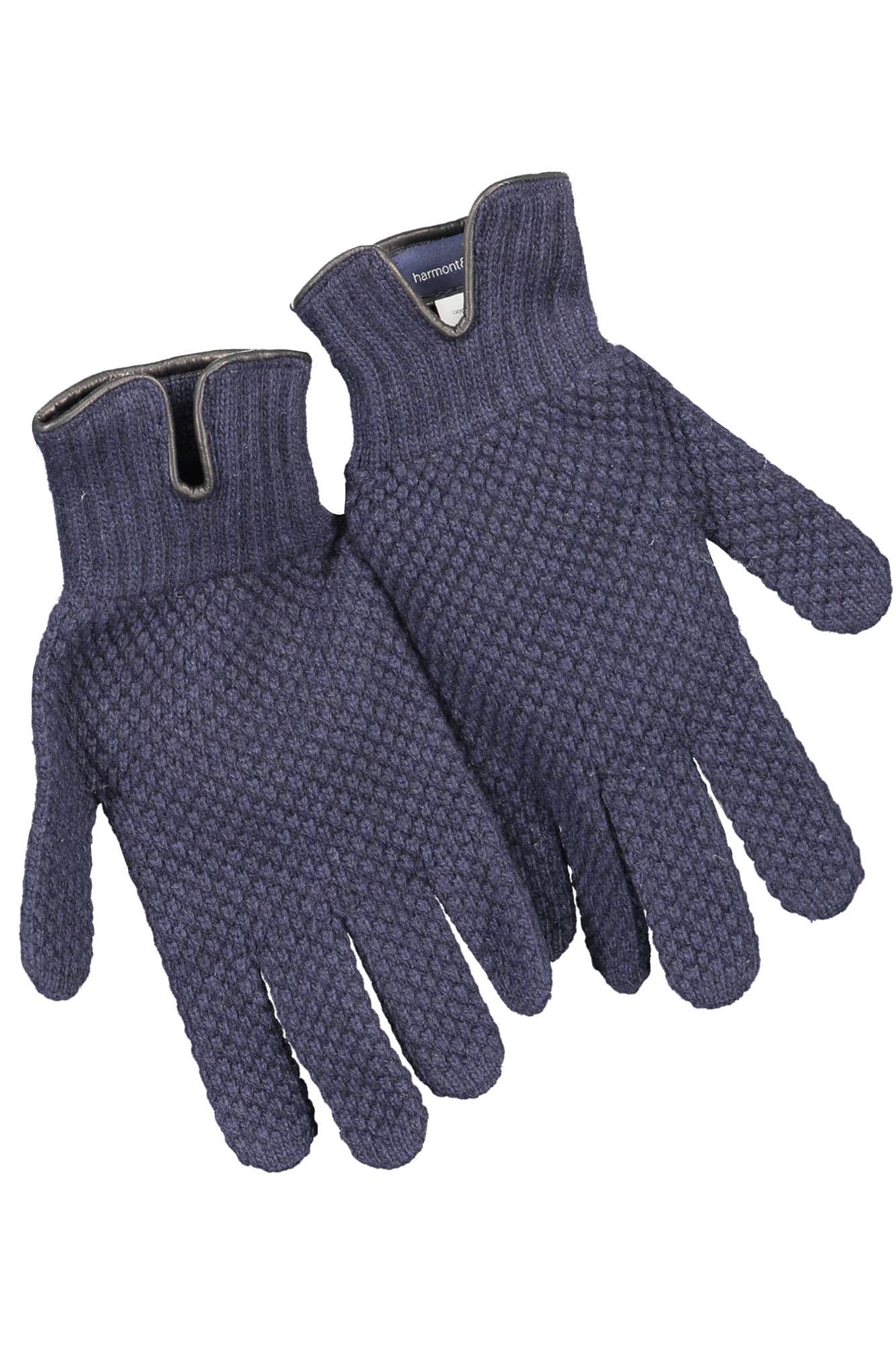 Harmont & Blaine hombre azul guantes