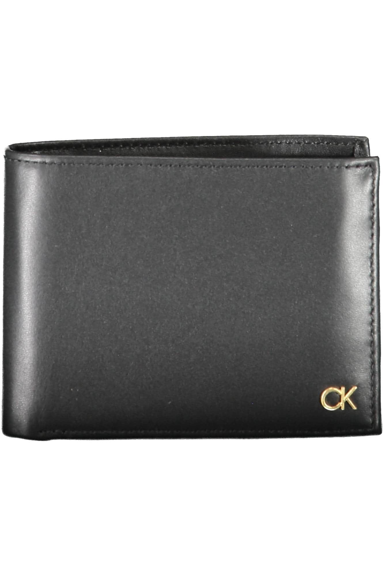Calvin Klein negro hombre cartera