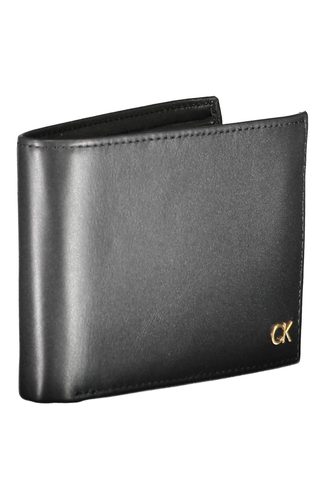 Calvin Klein negro hombre cartera