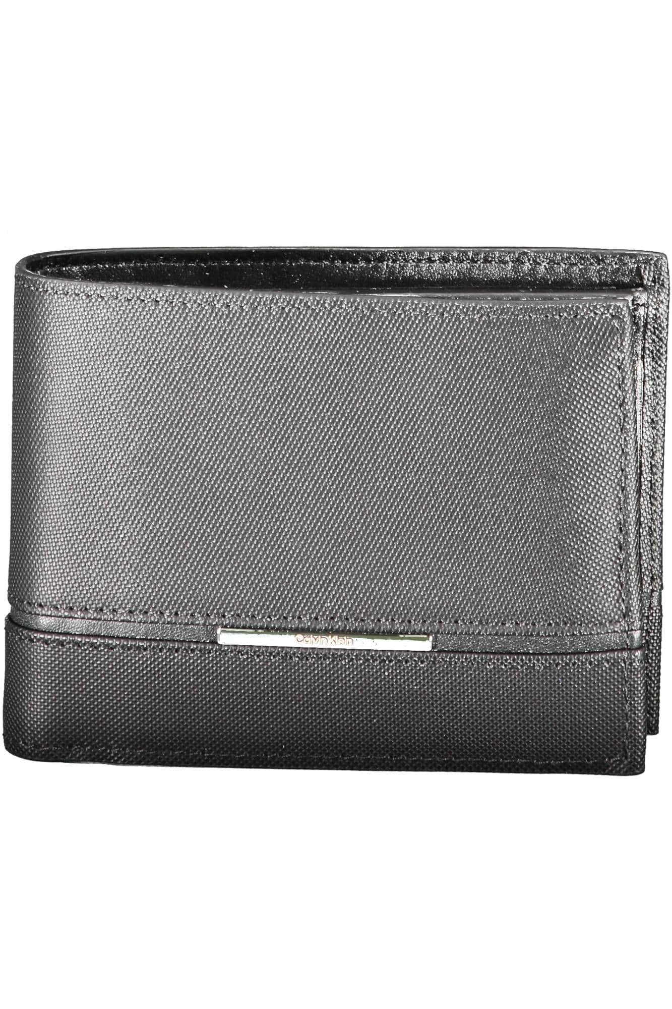 Calvin Klein negro hombre cartera