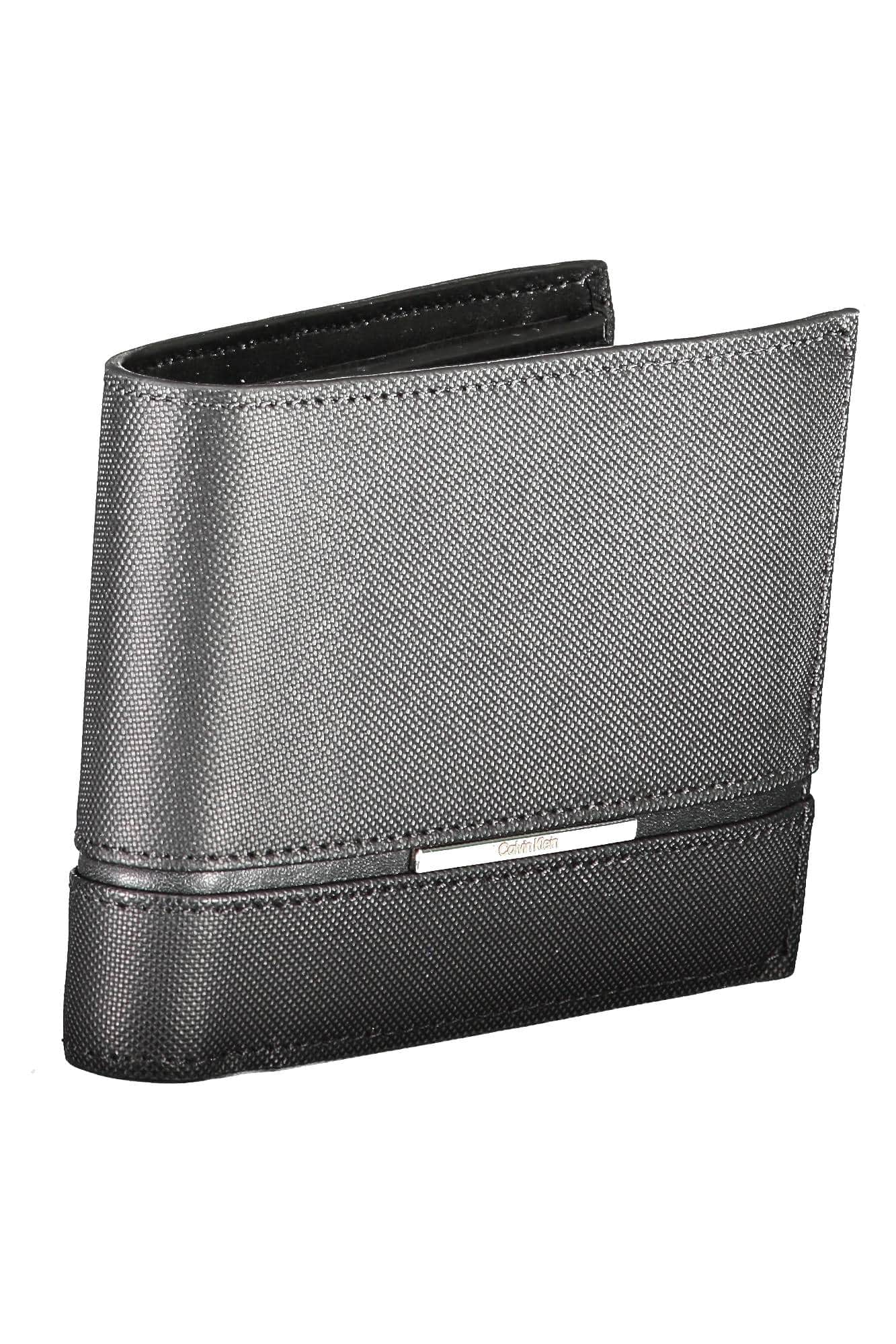 Calvin Klein negro hombre cartera