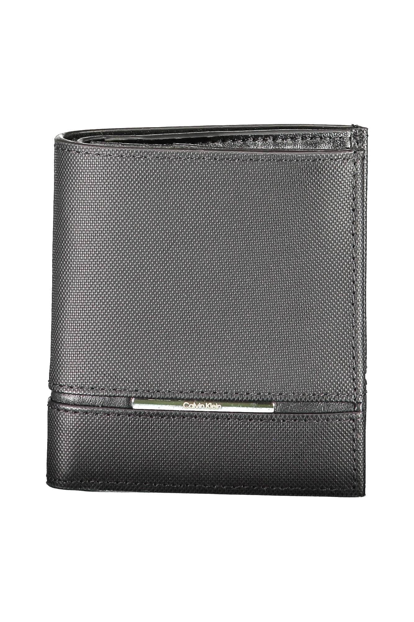 Calvin Klein negro hombre cartera
