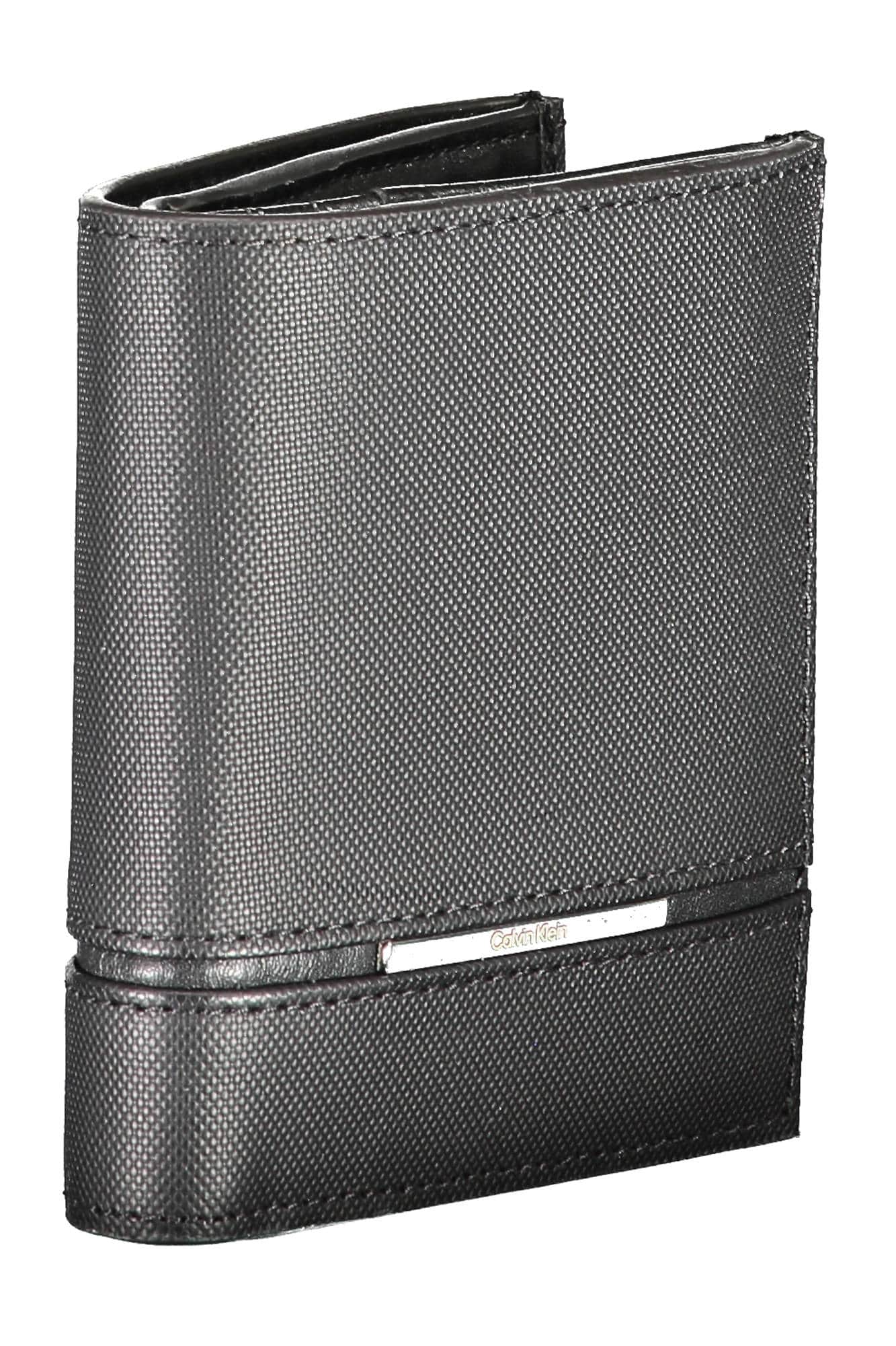 Calvin Klein negro hombre cartera