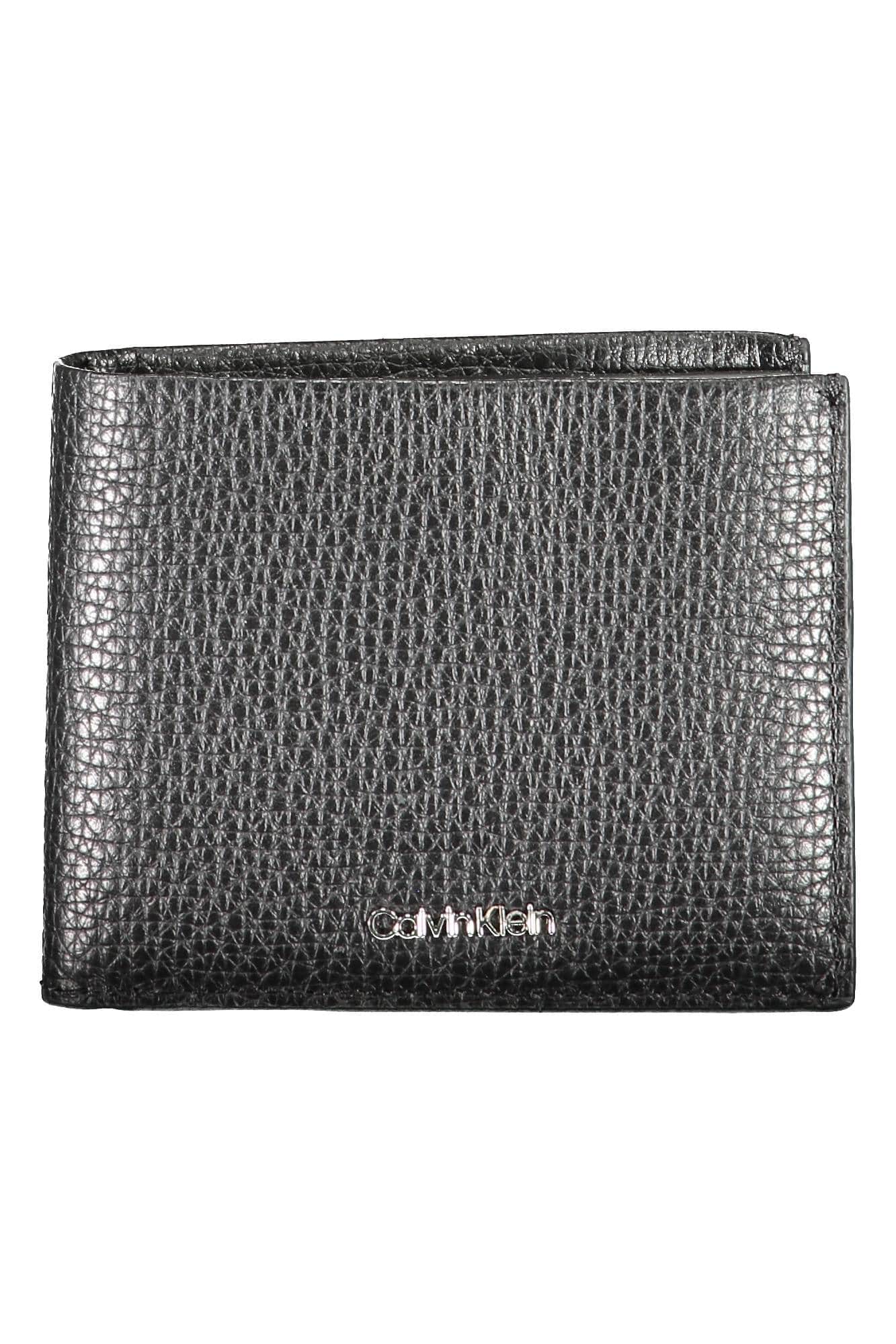 Calvin Klein negro hombre cartera