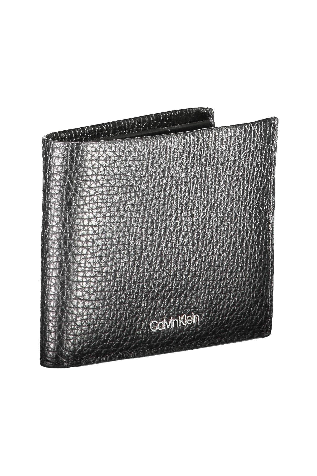 Calvin Klein negro hombre cartera