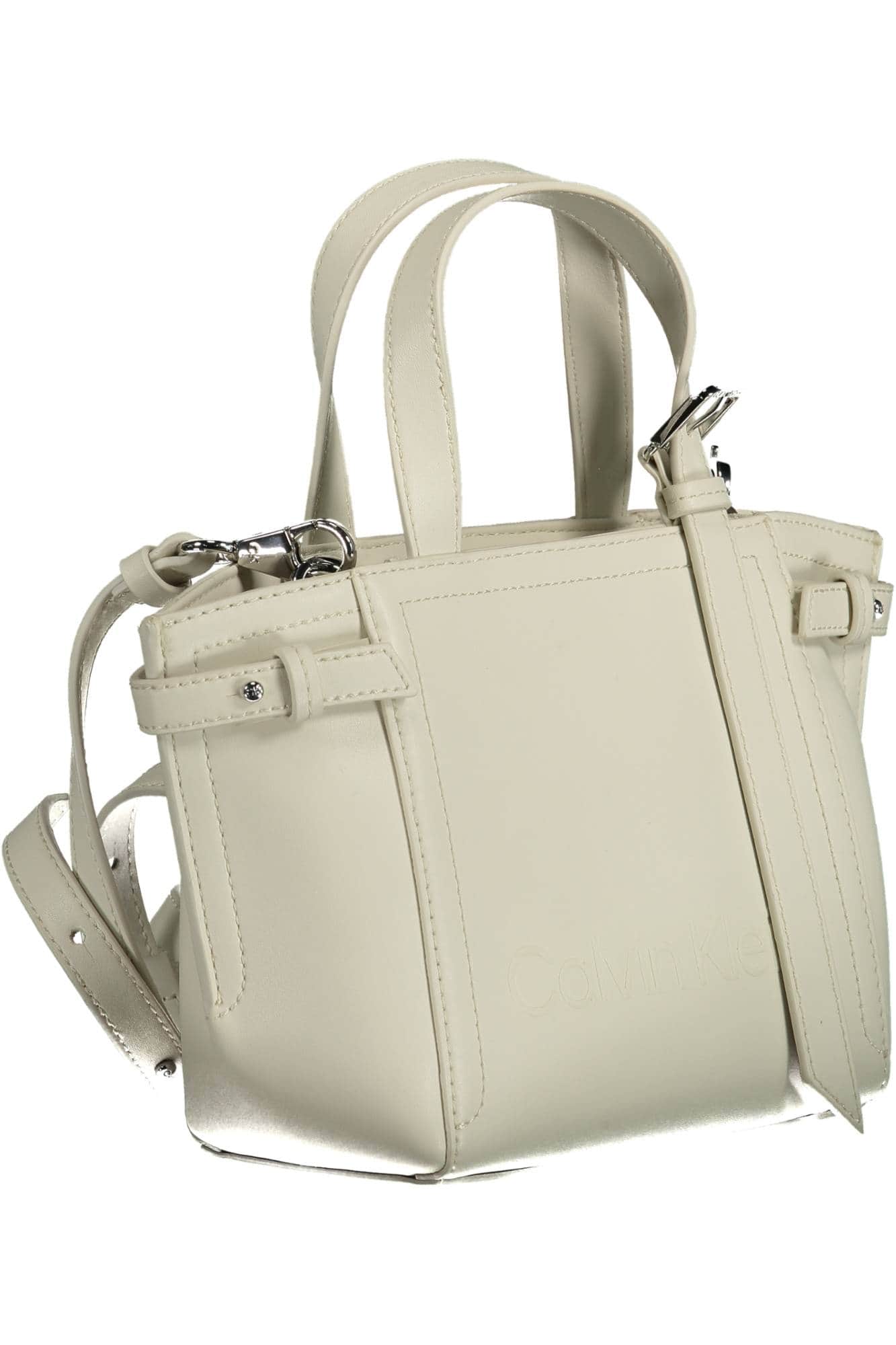 Calvin Klein blanco mujer bolso
