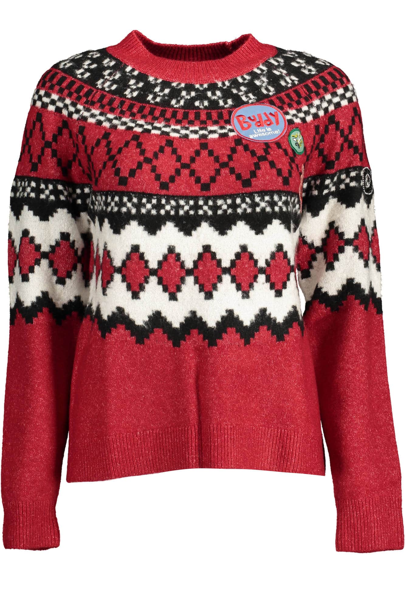 Desigual jersey mujer rojo