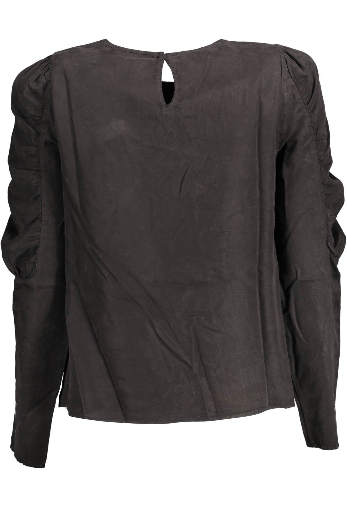 Desigual manga larga camisa mujer negro