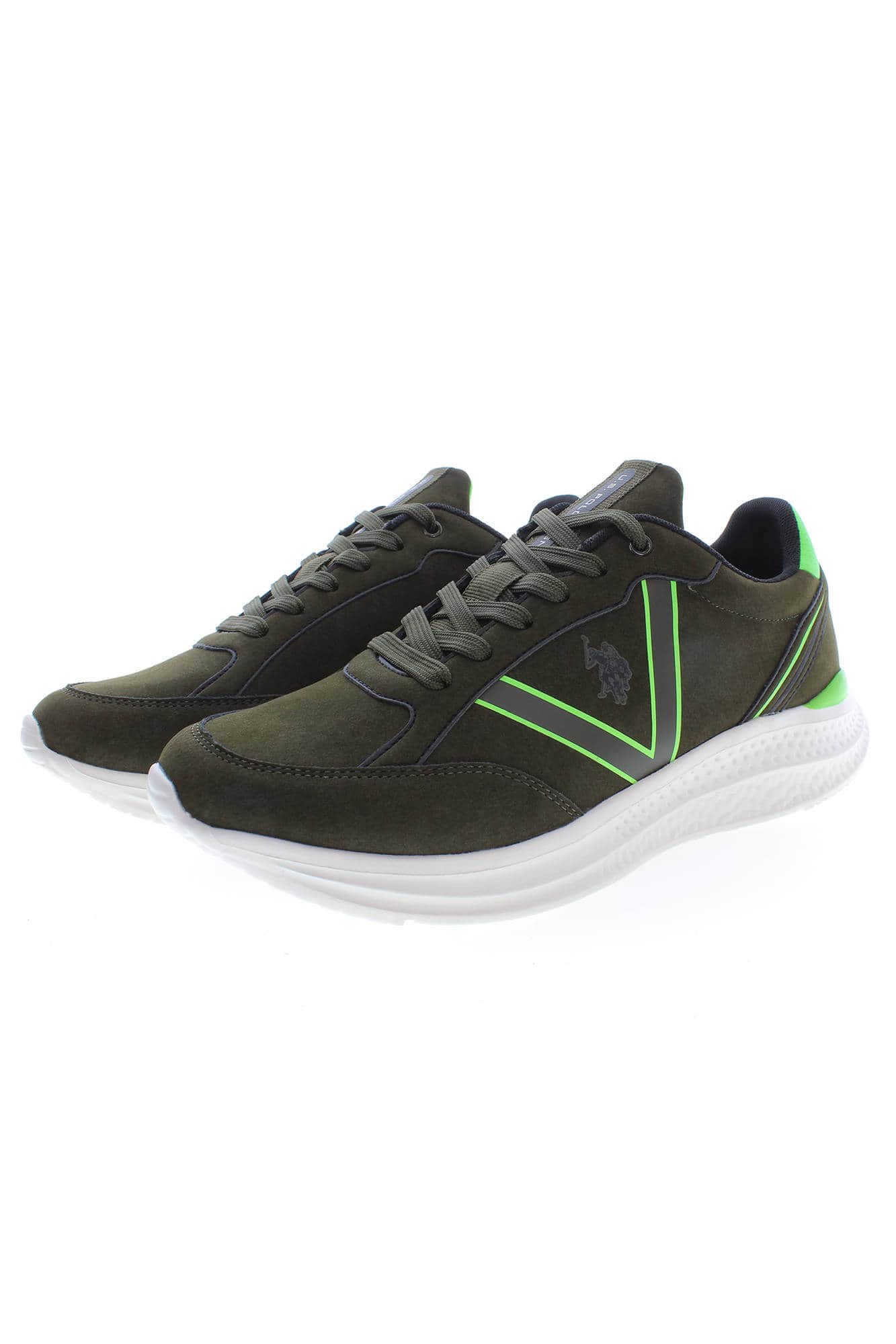 US Polo Assn. hombre zapatillas deportivas verde