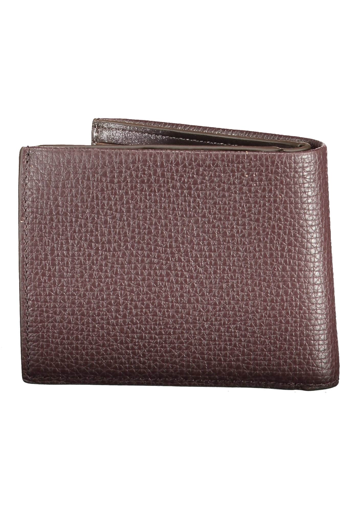 Calvin Klein marrón hombre cartera
