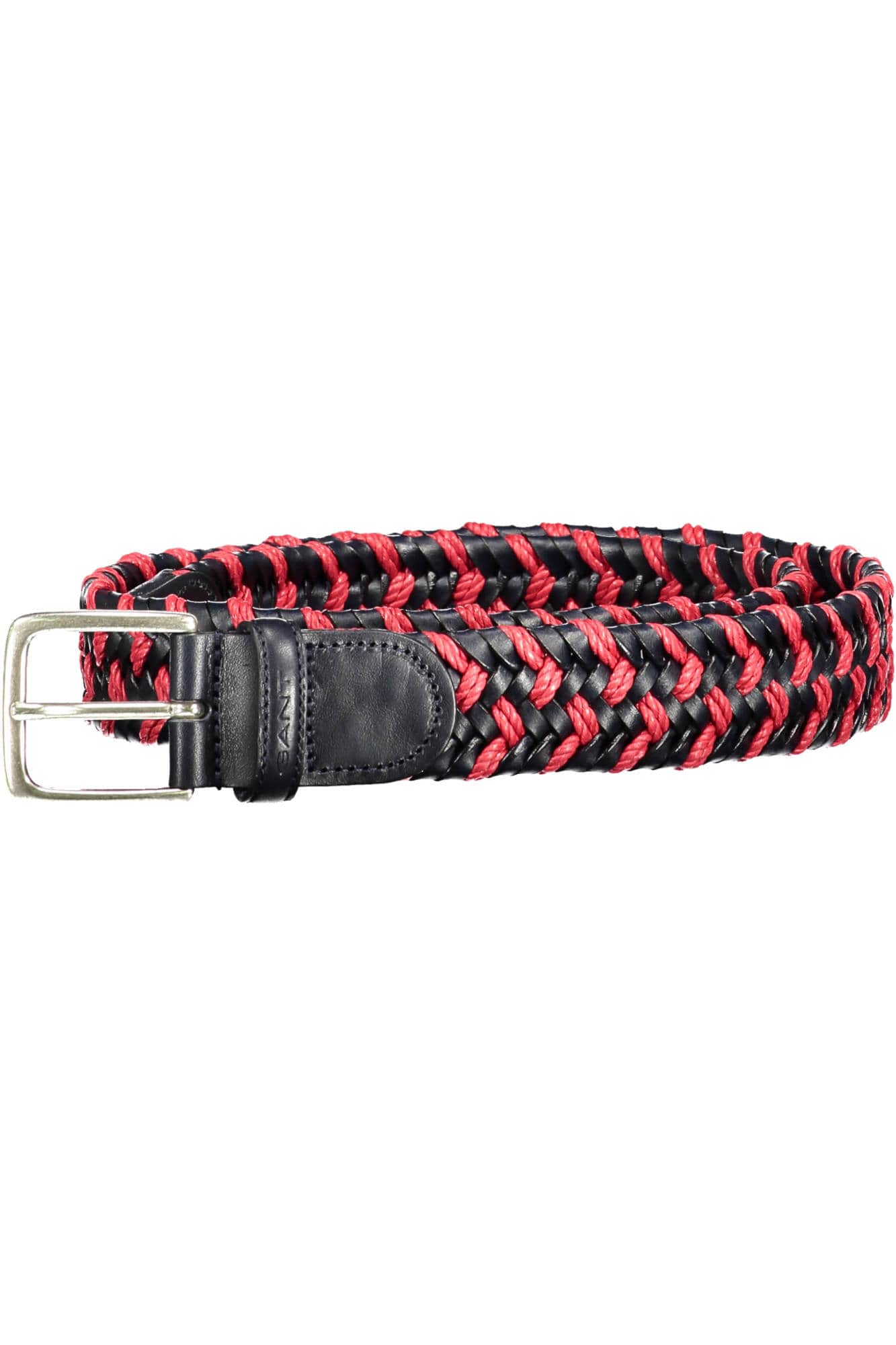 Gant hombre rojo piel cinturón