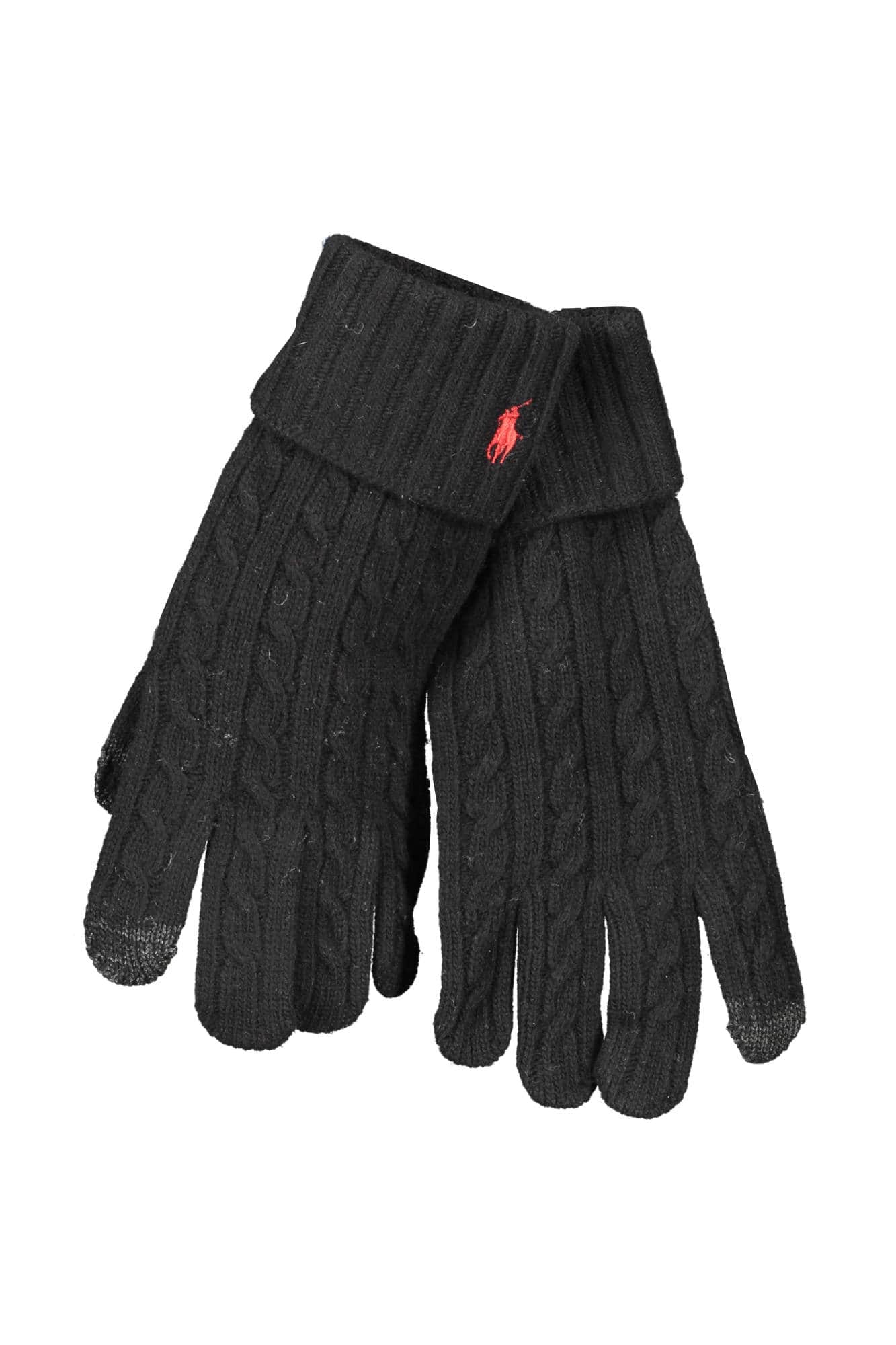 Ralph Lauren hombre negro guantes
