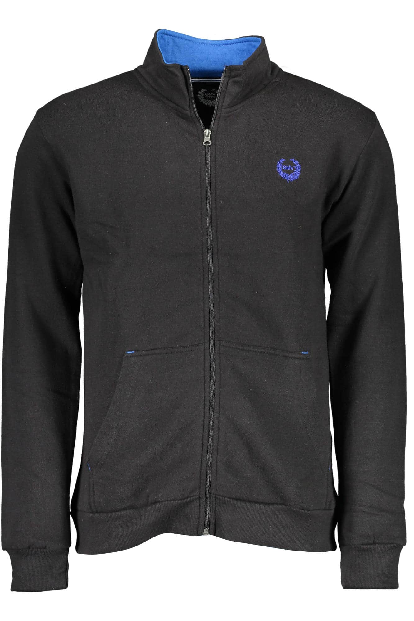 Gian Marco Venturi hombre negro sudadera con cremallera
