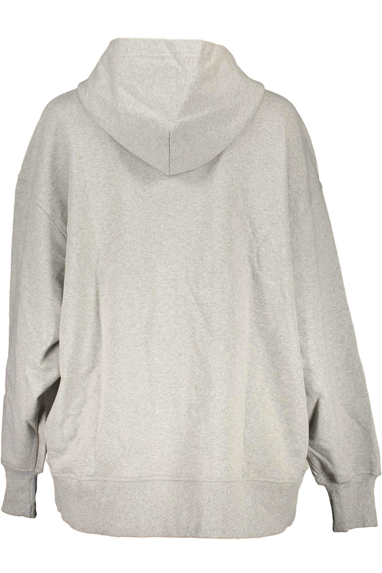 Calvin Klein sudadera con cremallera mujer gris