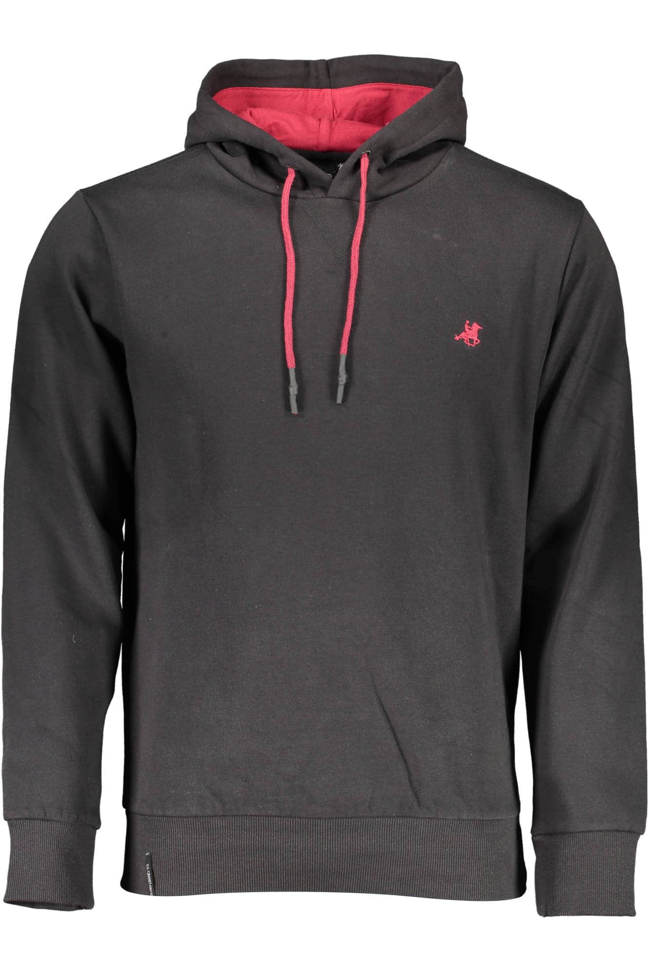 US Grand hombre azul con cremallera sudadera