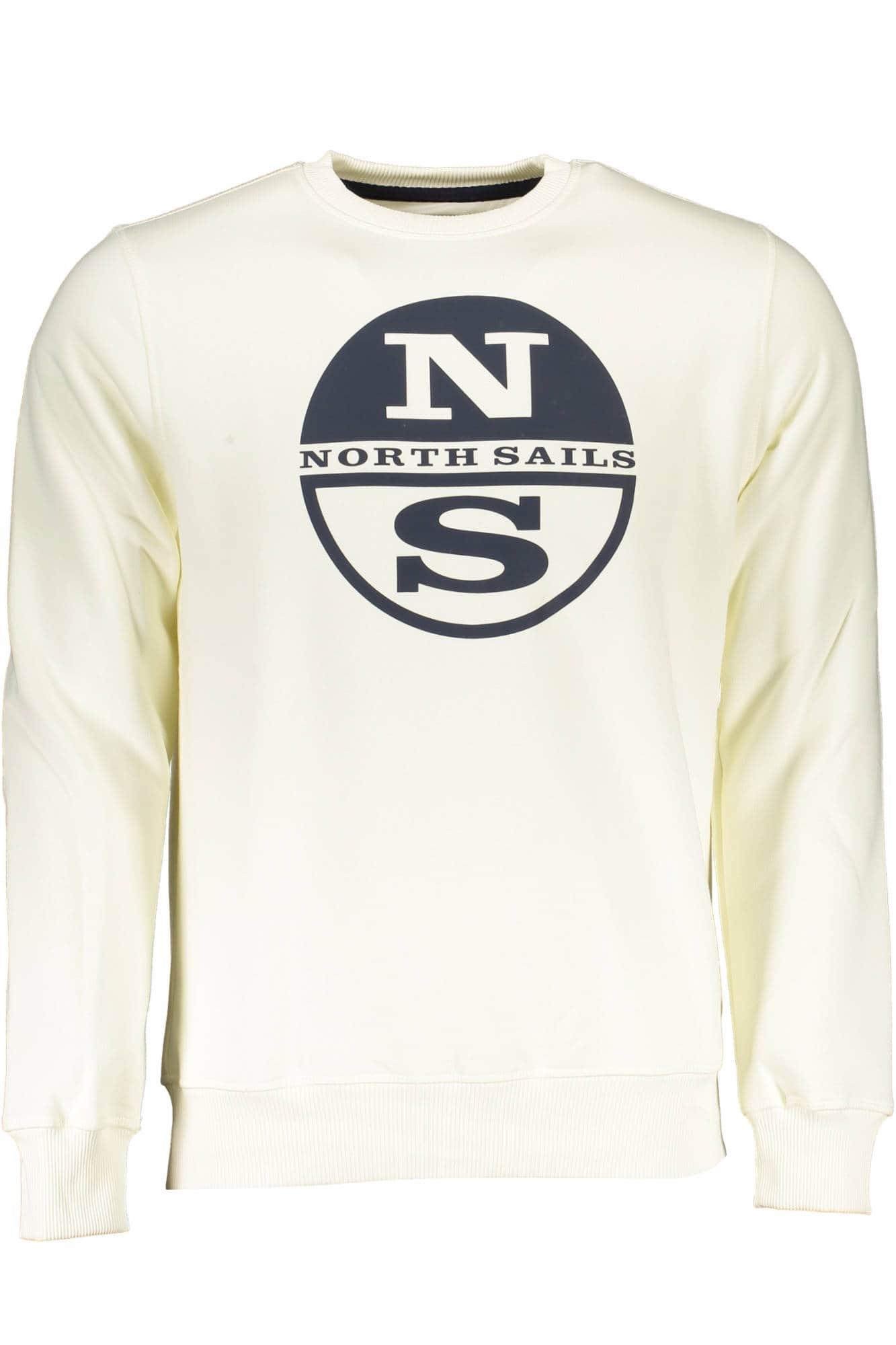 North Sails blanco hombre sudadera sin cremallera