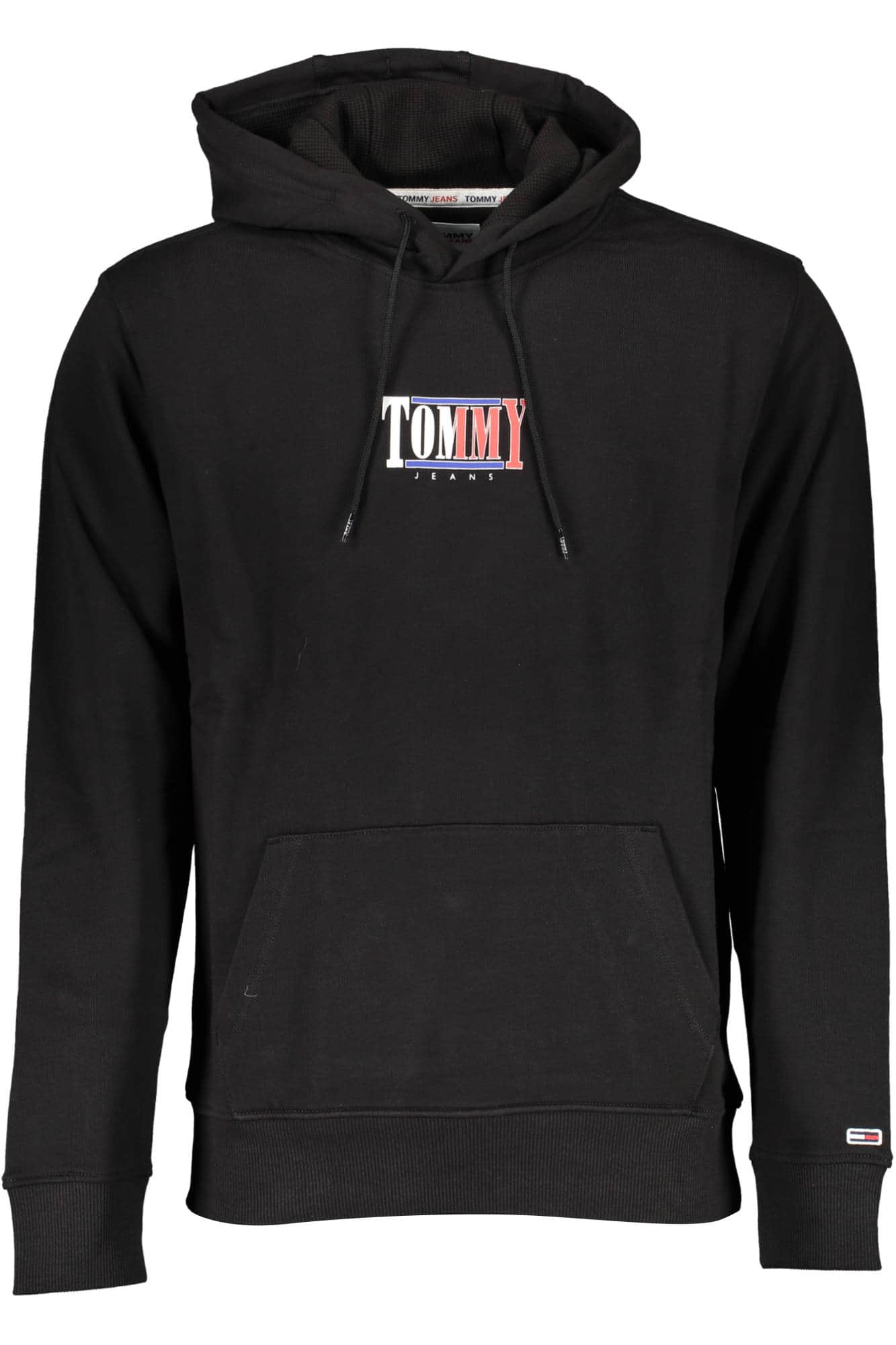 Tommy Hilfiger sudadera sin cremallera negro hombre