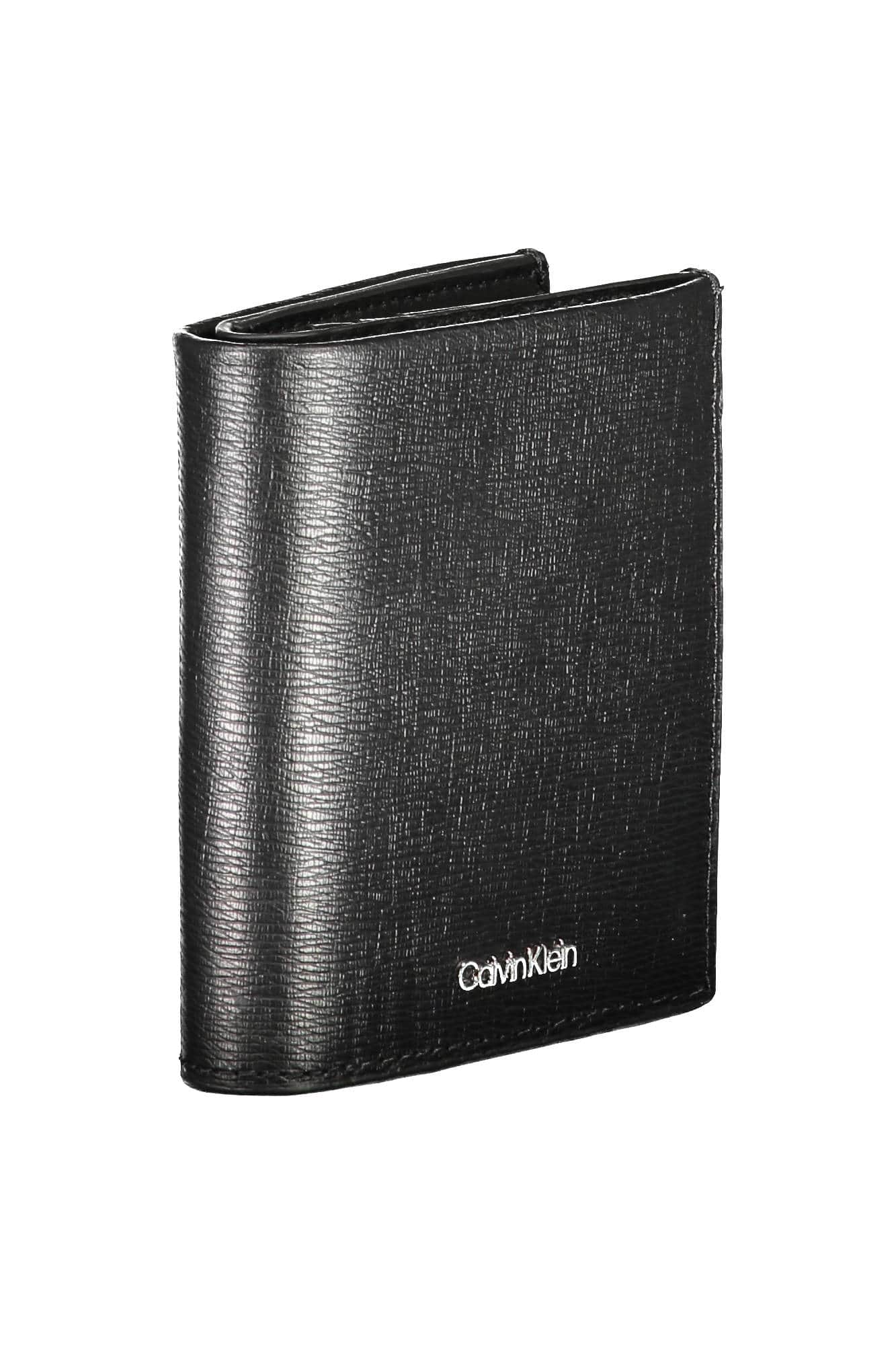 Calvin Klein negro hombre cartera
