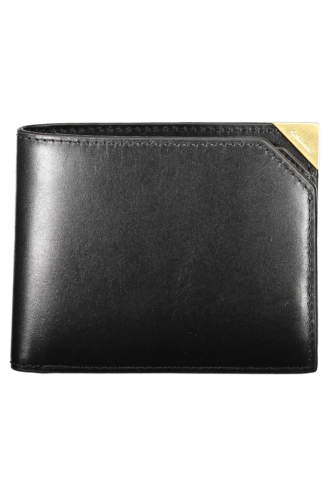 Calvin Klein negro hombre cartera