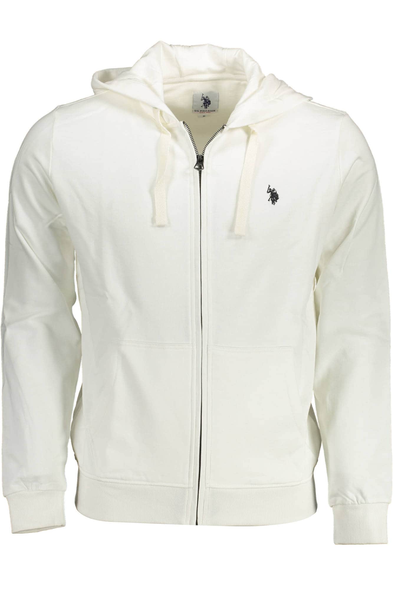 US Polo Assn. hombre gris con cremallera sudadera