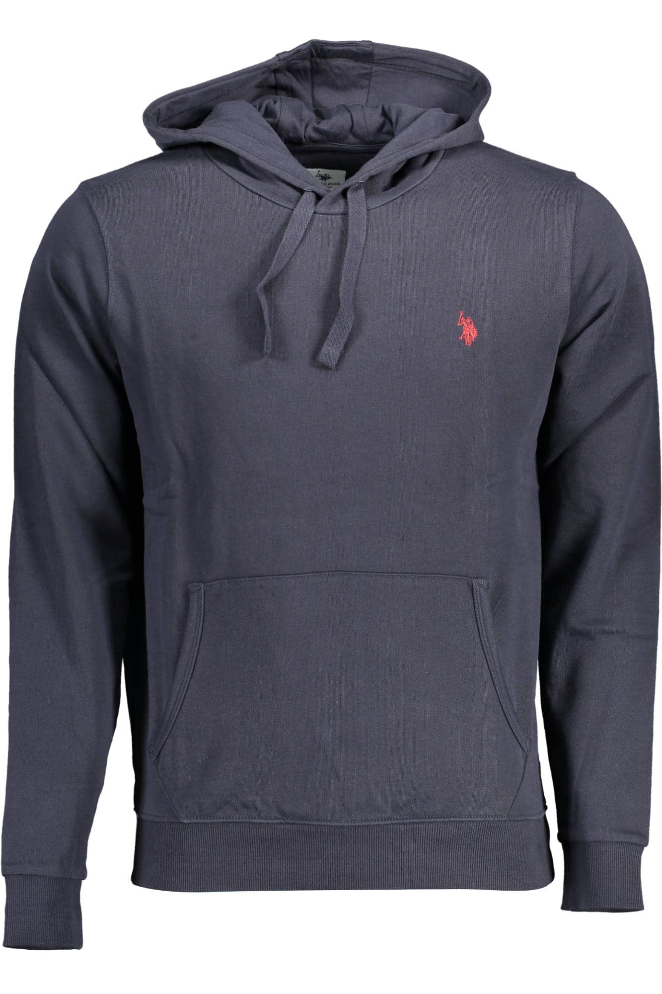 US Polo Assn. hombre negro con cremallera sudadera