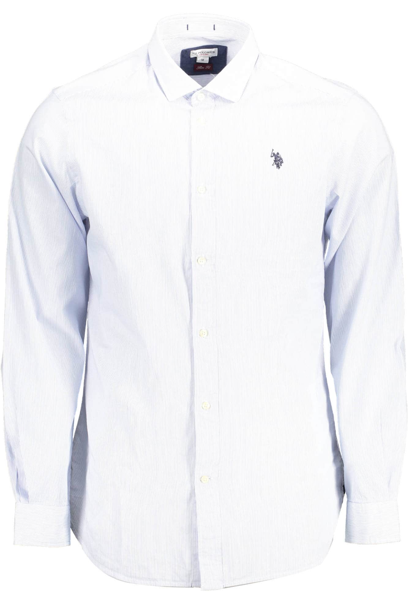 US Polo Assn. hombre manga larga camisa, azul
