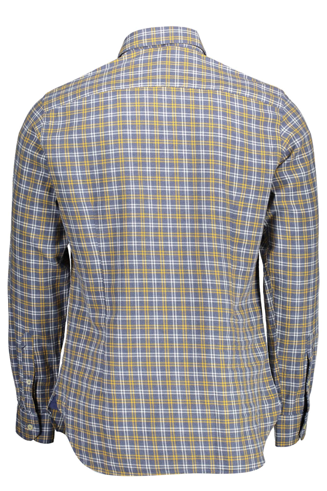 US Polo Assn. hombre azul manga larga camisa