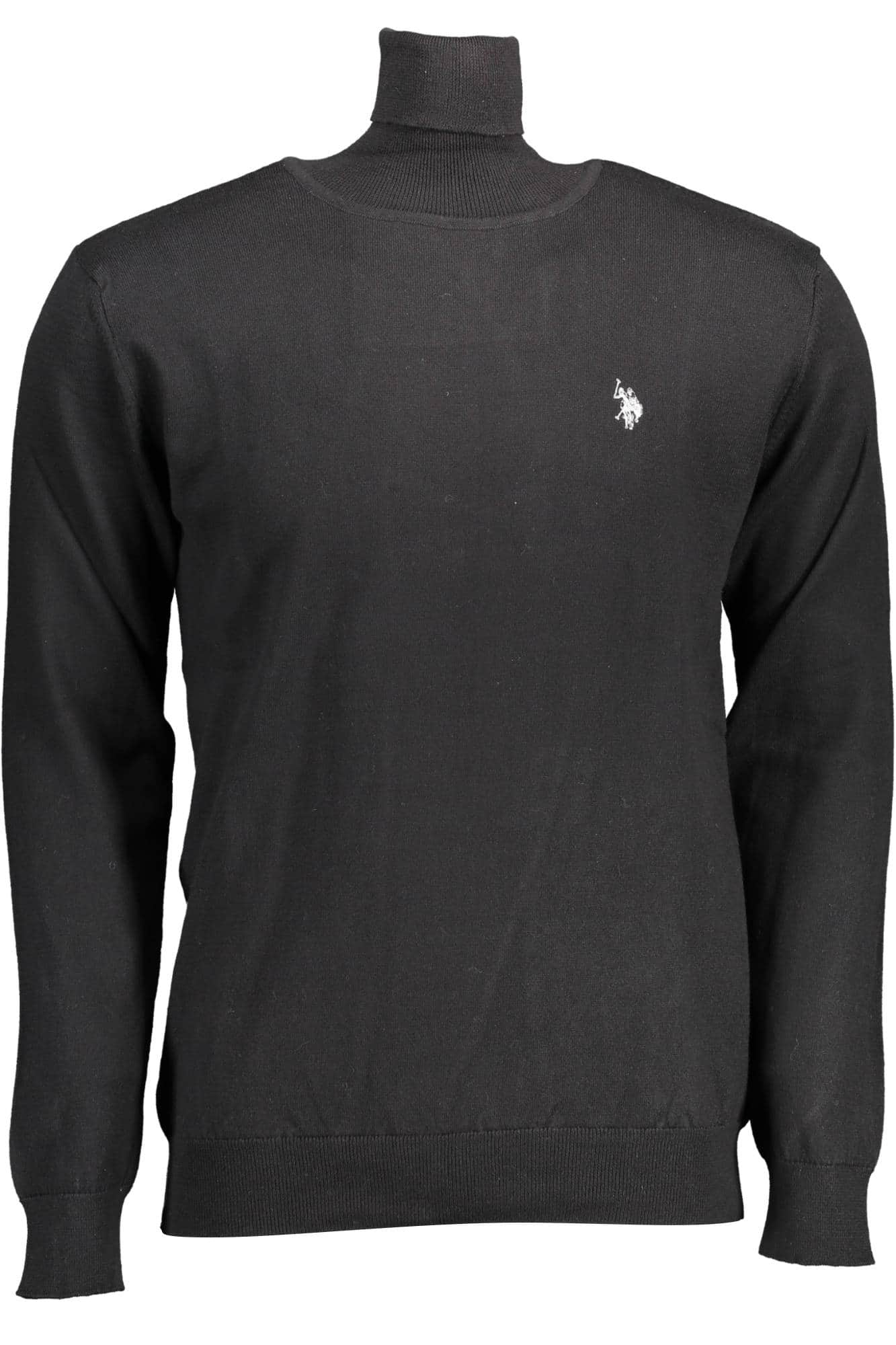 US Polo Assn. hombre azul cuello alto